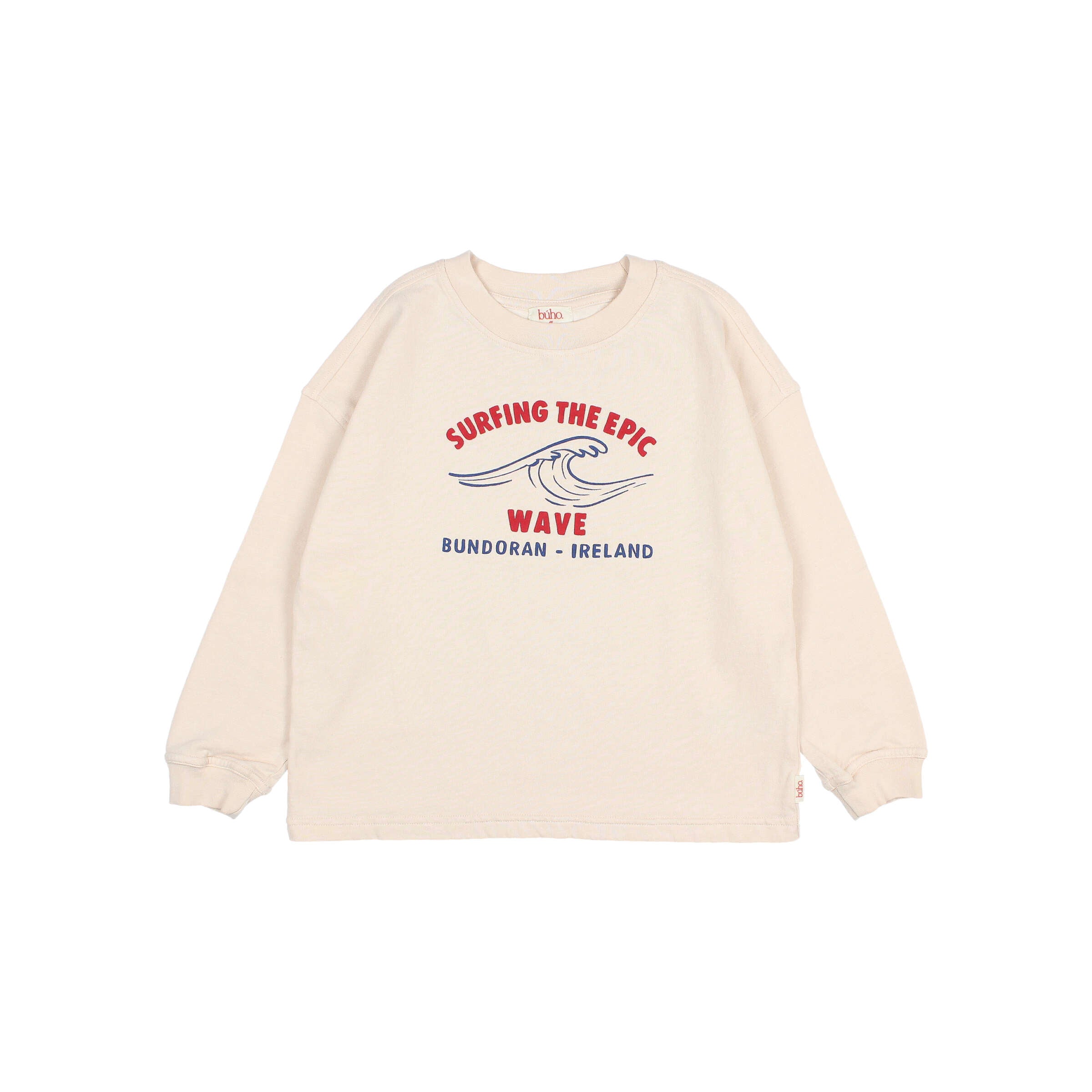 Búho Wave T-shirt Natural