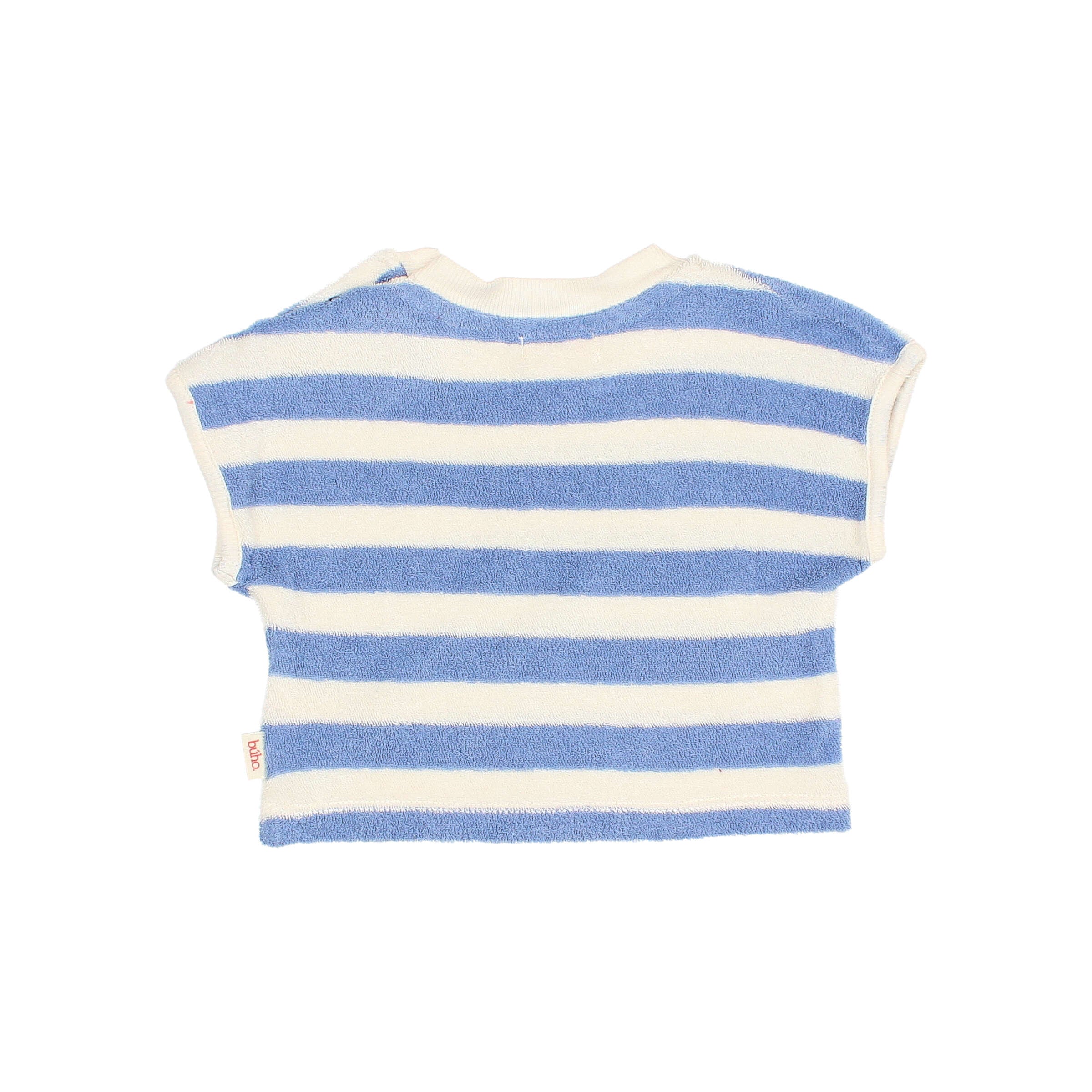 Búho Baby Terry Stripes T-shirt