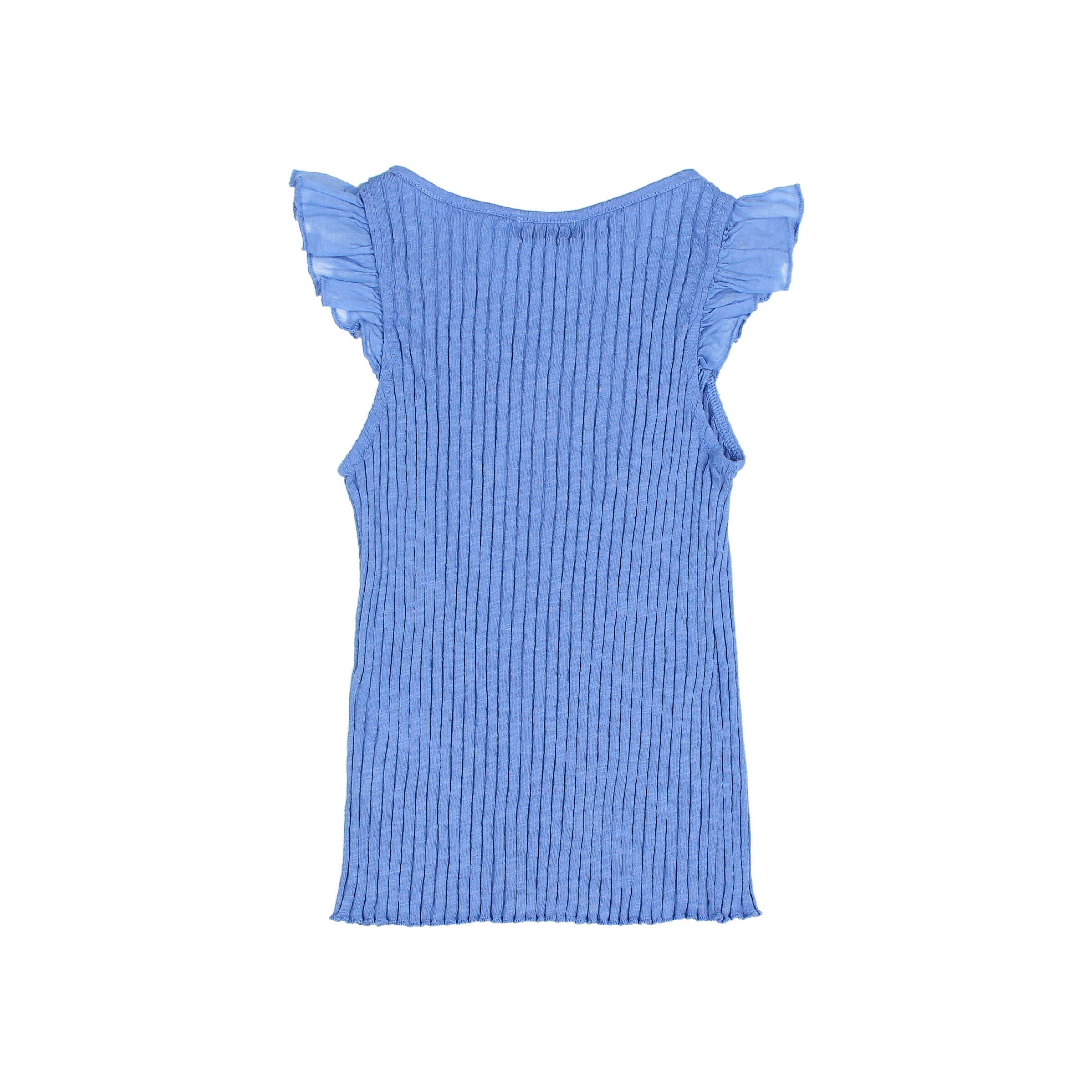 Búho Rib Ruffle T-shirt