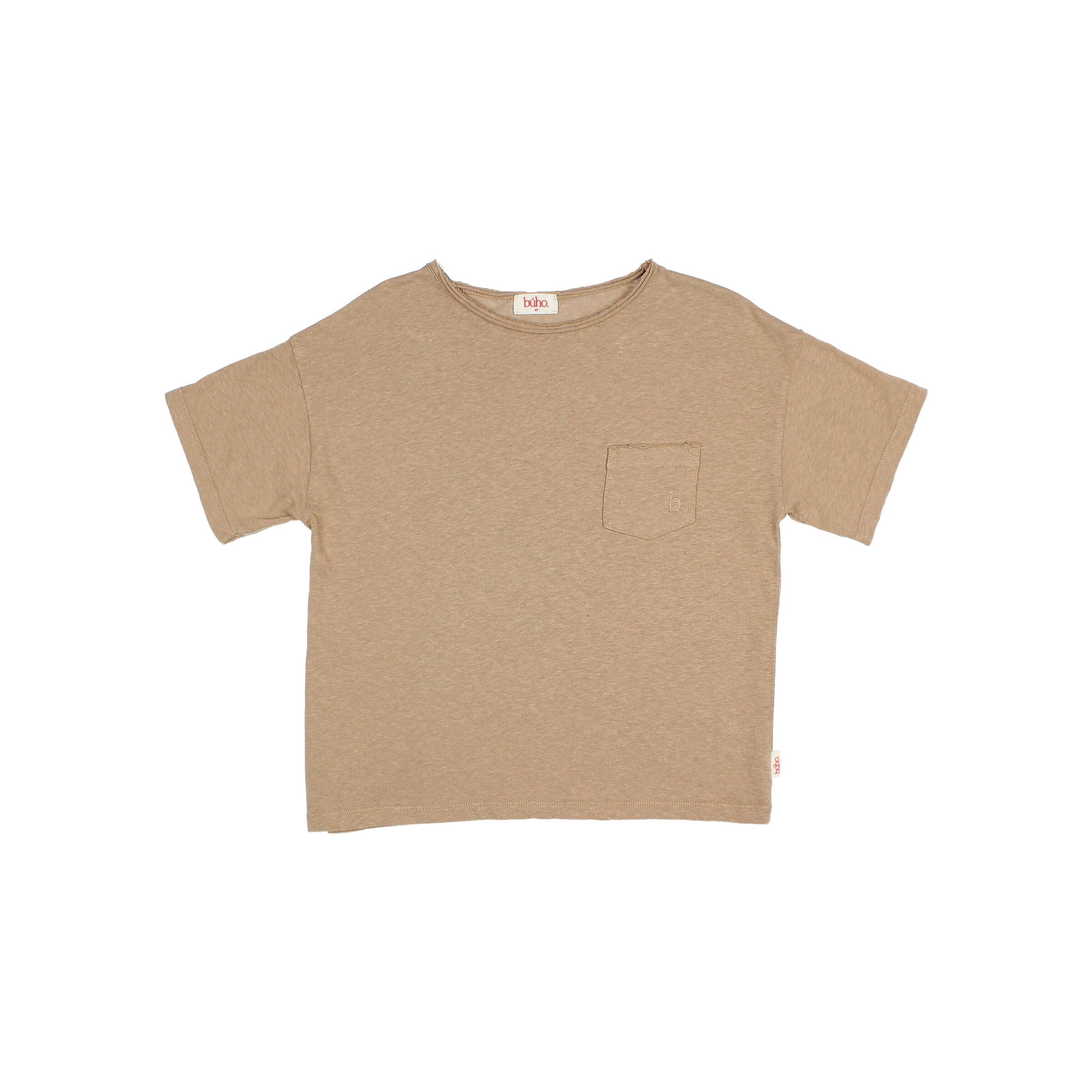 Búho Pocket Linen T-shirt