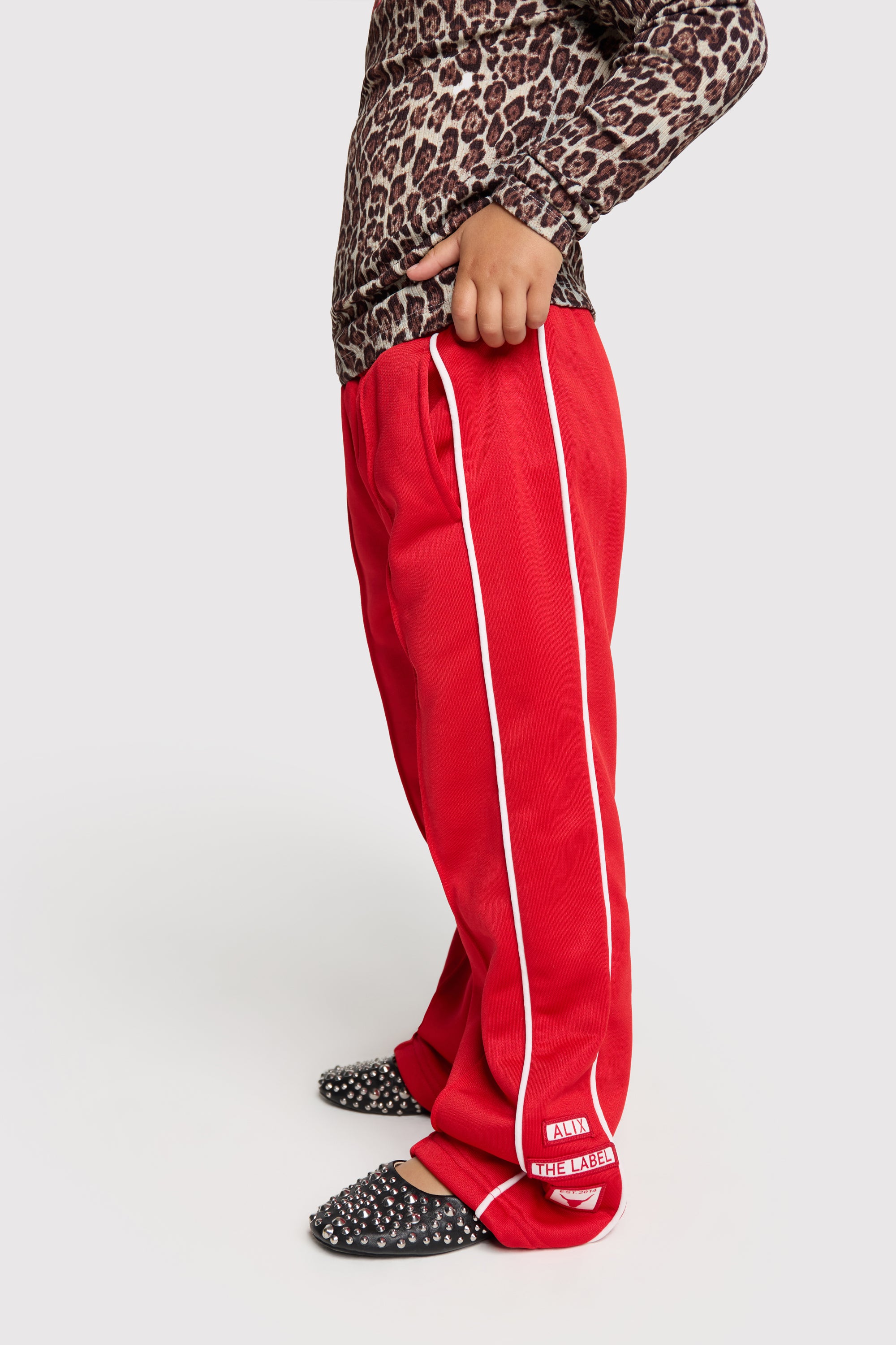 Alix Mini Knitted Wide Leg Pants
