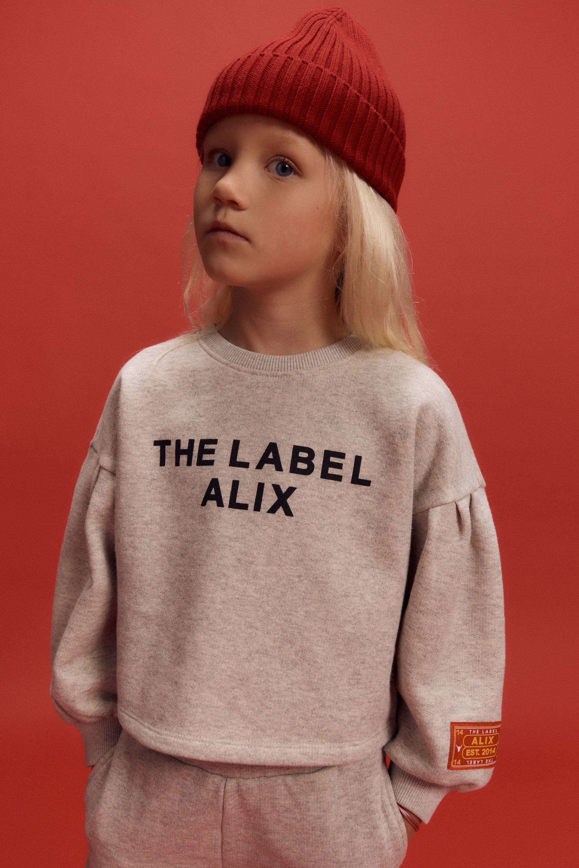 Alix Mini Knitted Logo Sweater
