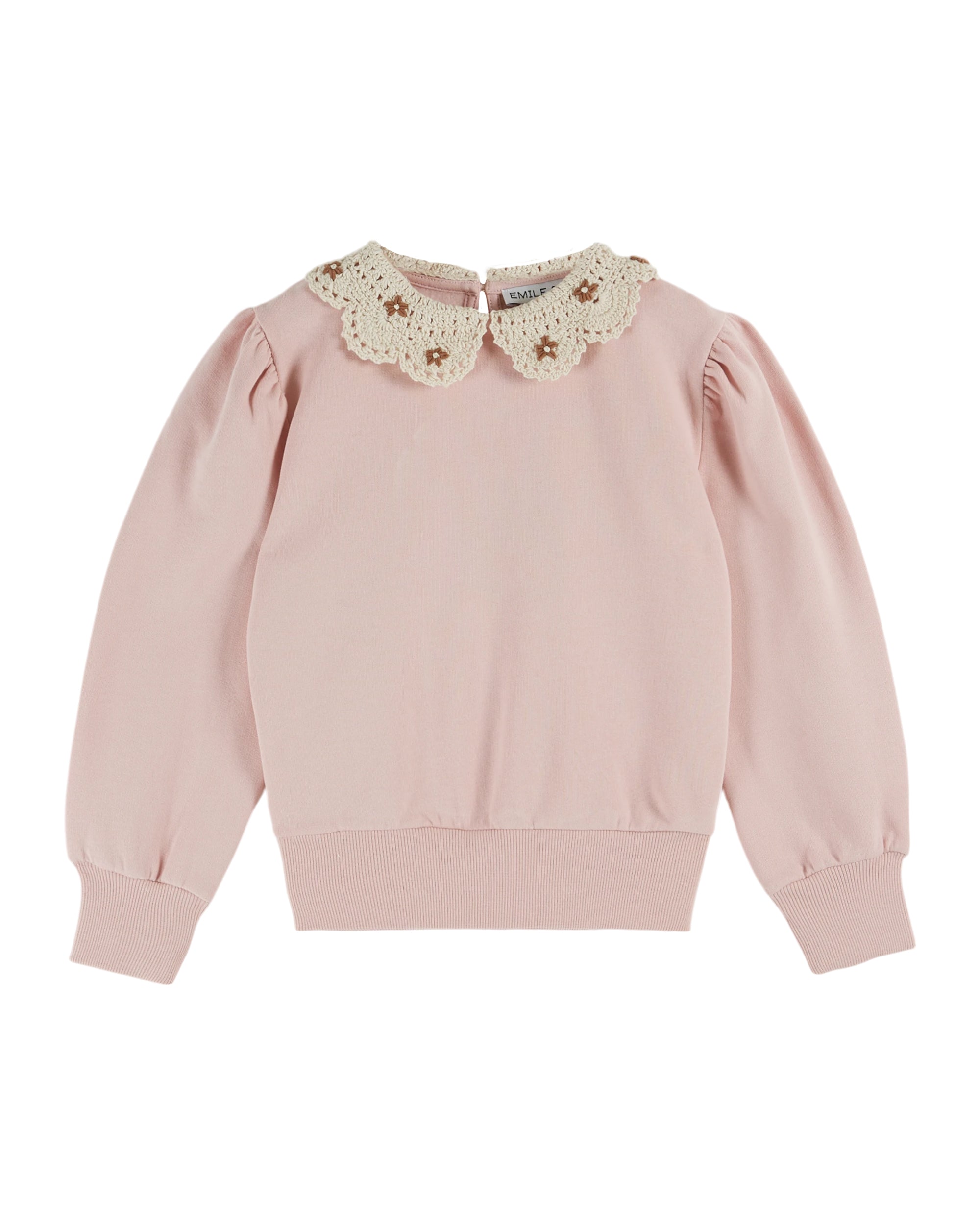 Emile & Ida Sweat Kraag Crochet