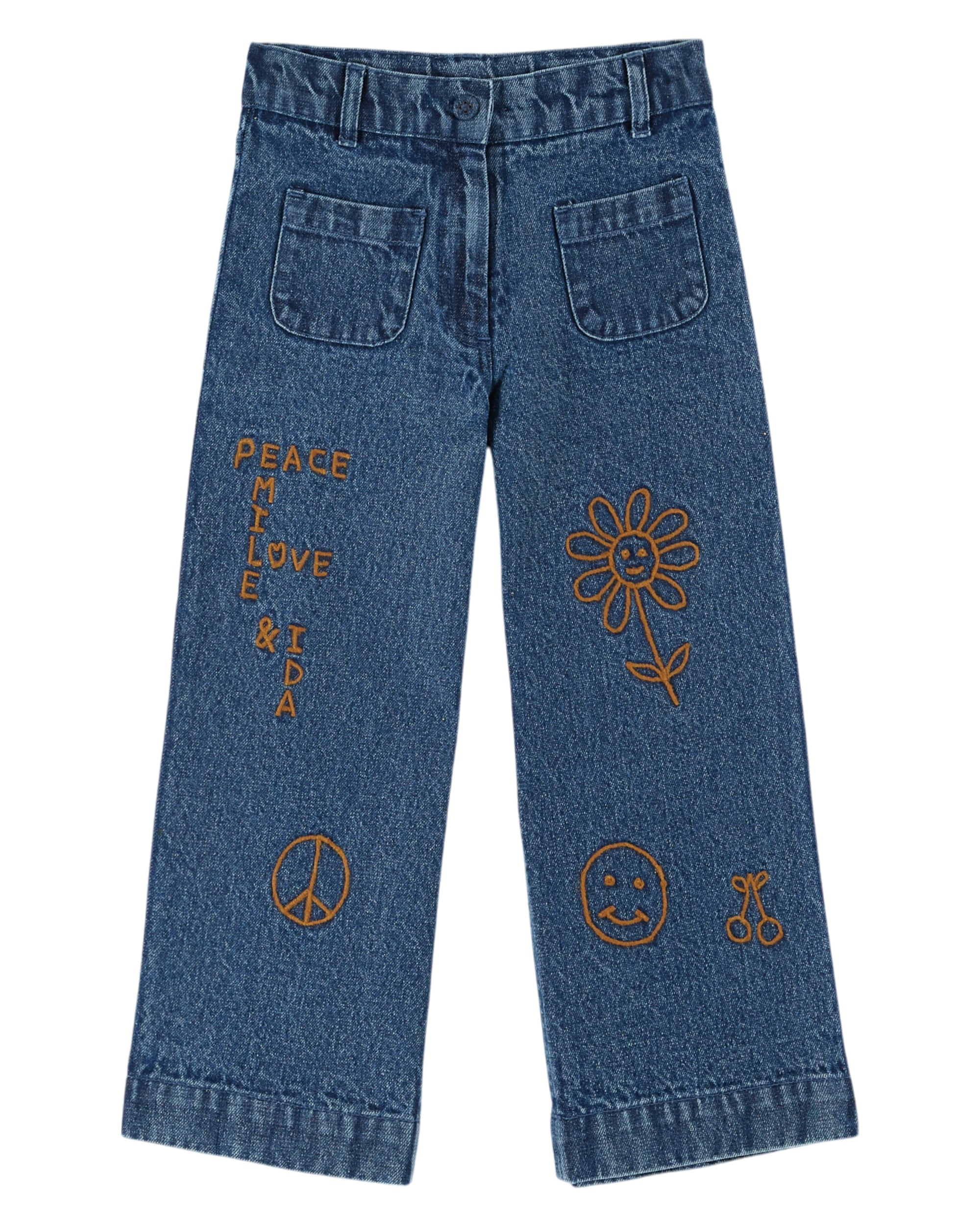 Emile & Ida Pantalon Brode Hippy