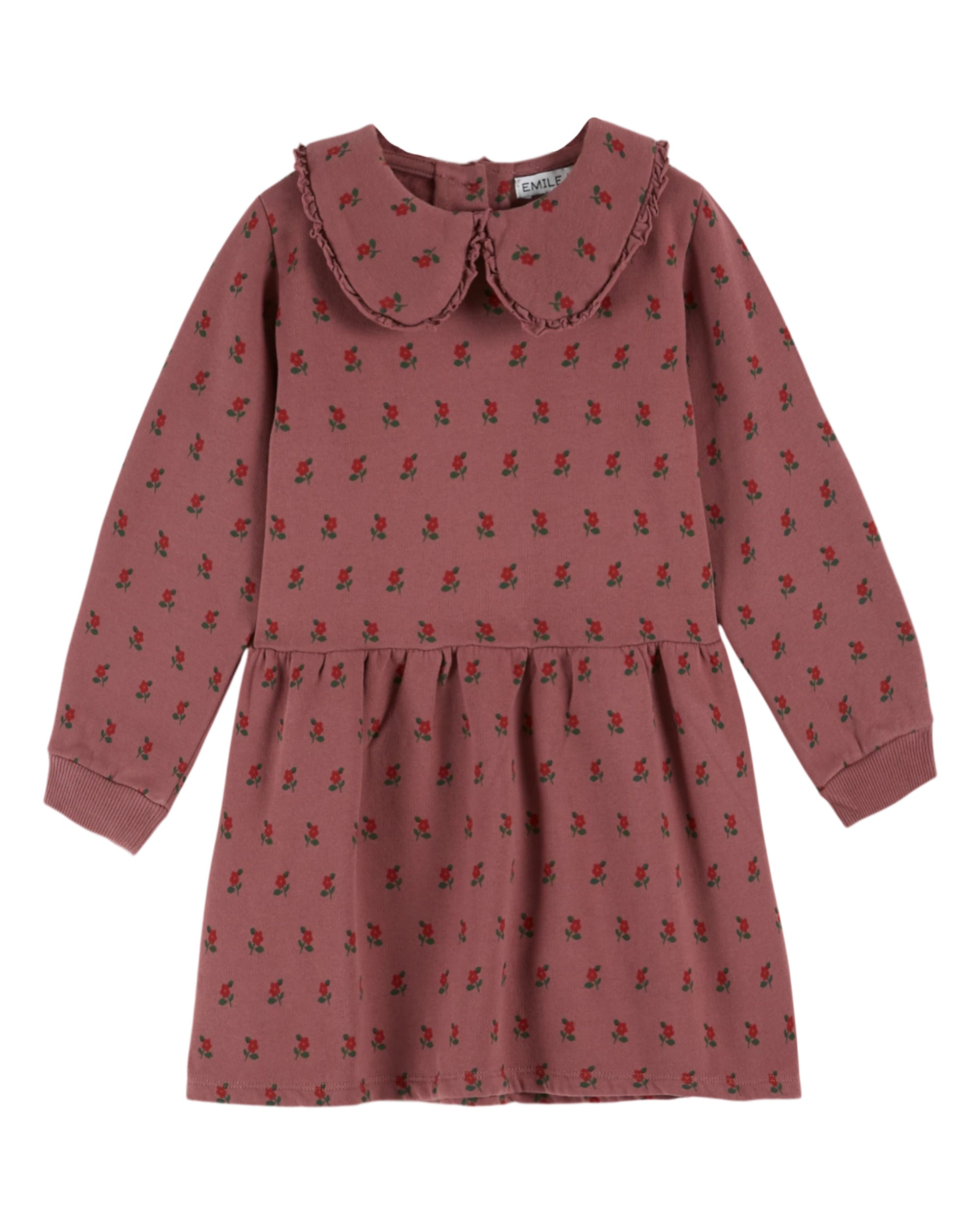 Emile & Ida Robe Molleton Imprimee dress