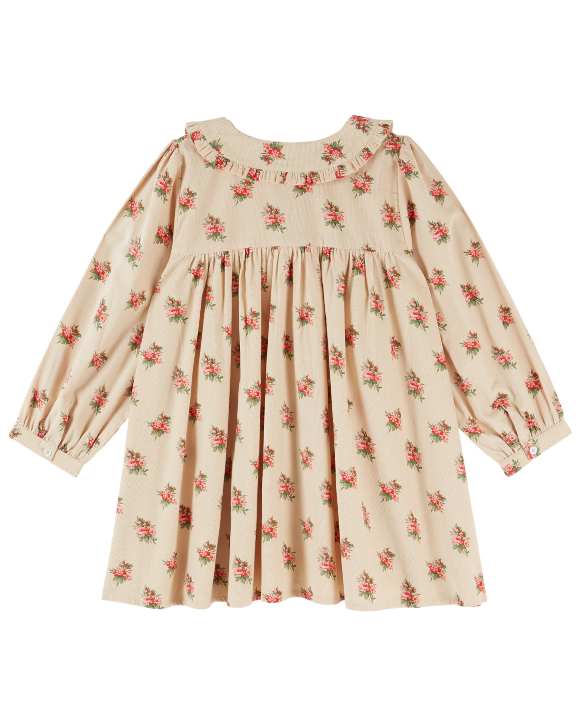 Emile & Ida Robe Ample Col Volant Dress