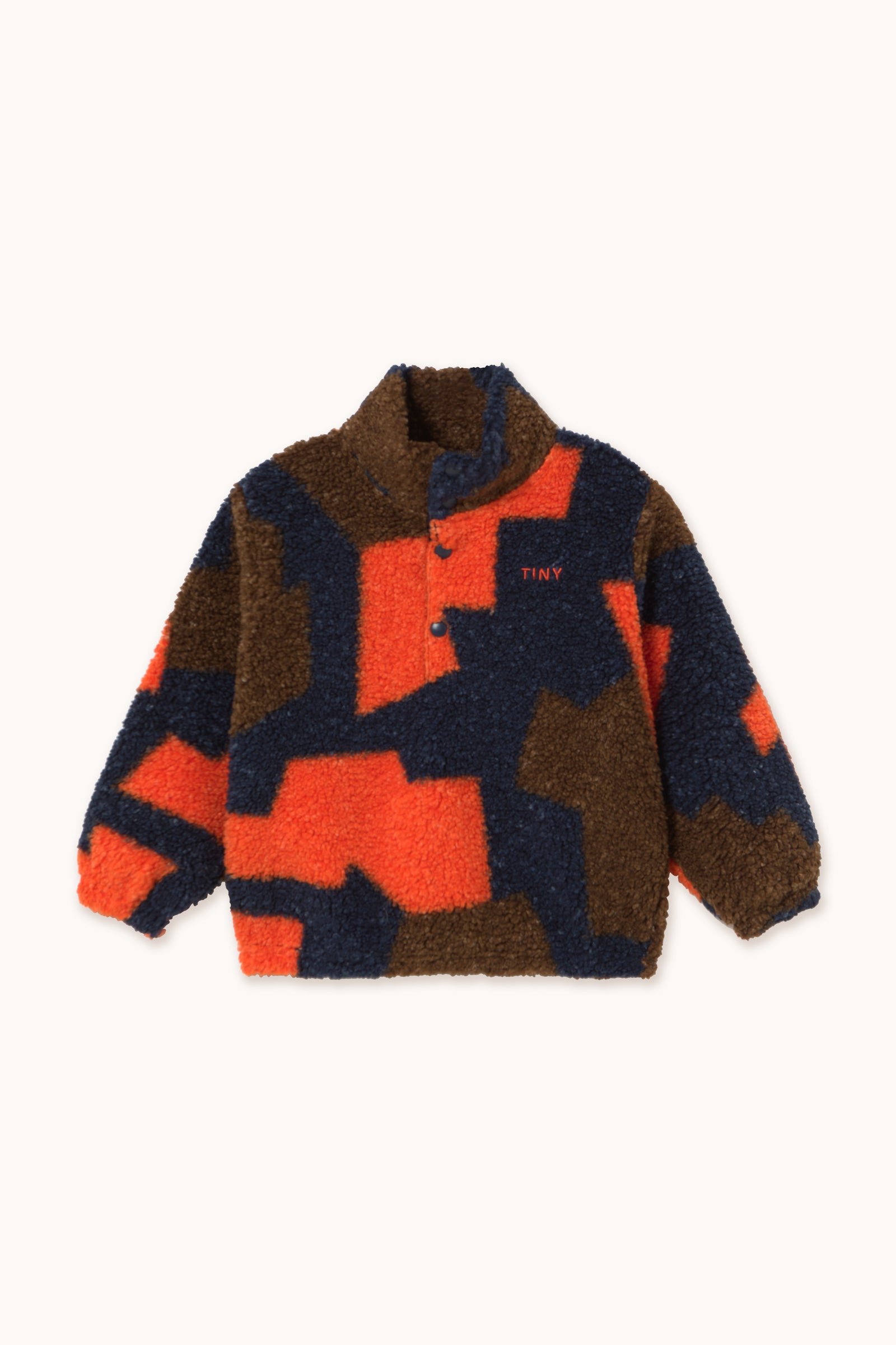 Tiny Cottons Abstract Sherpa Sweatshirt