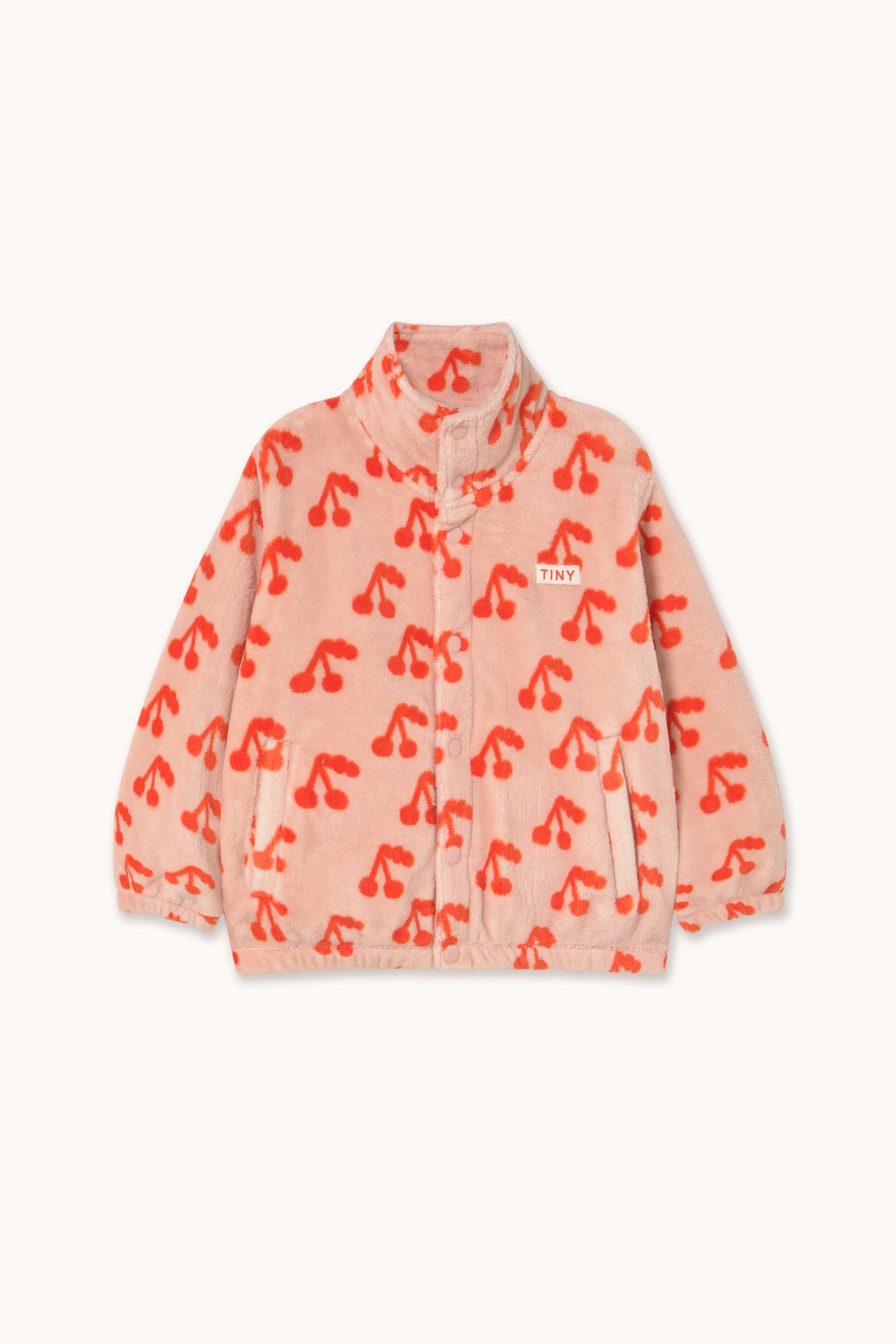 Tiny Cottons  Cherries Polar Jacket