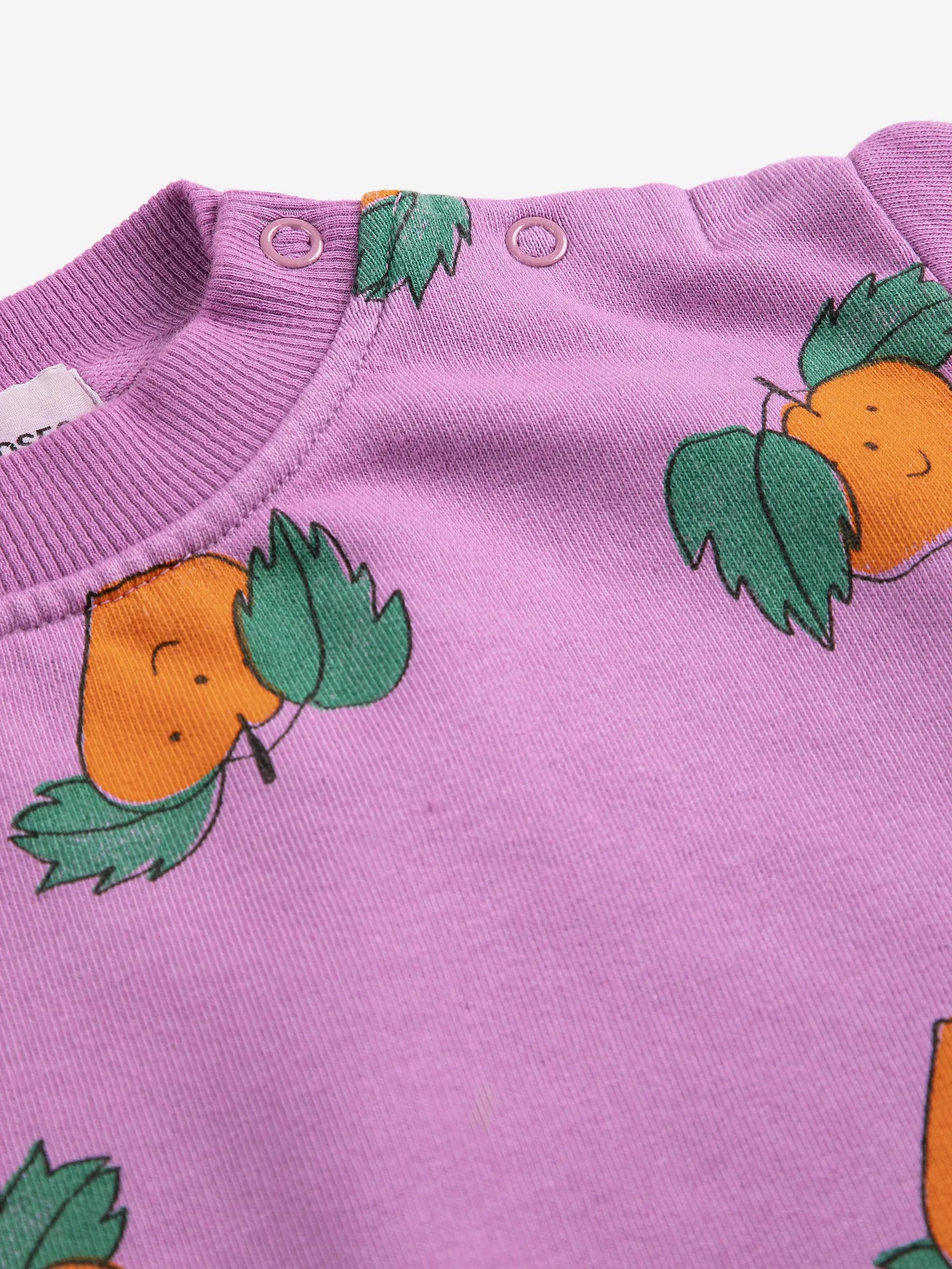 Bobo Choses Tangerine All Over Sweatshirt Baby