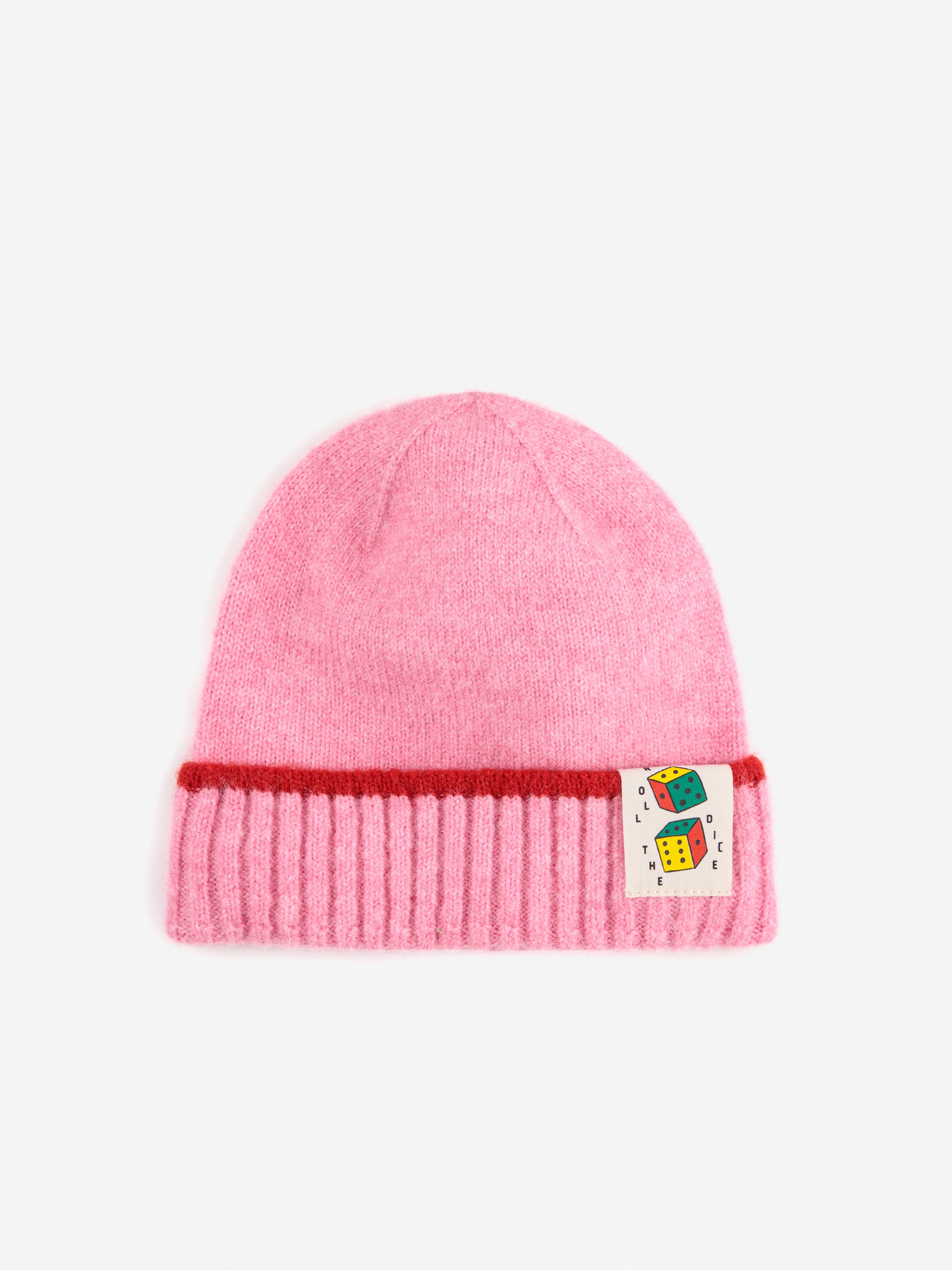 Bobo Choses Roll The Dice Roze Beanie Muts