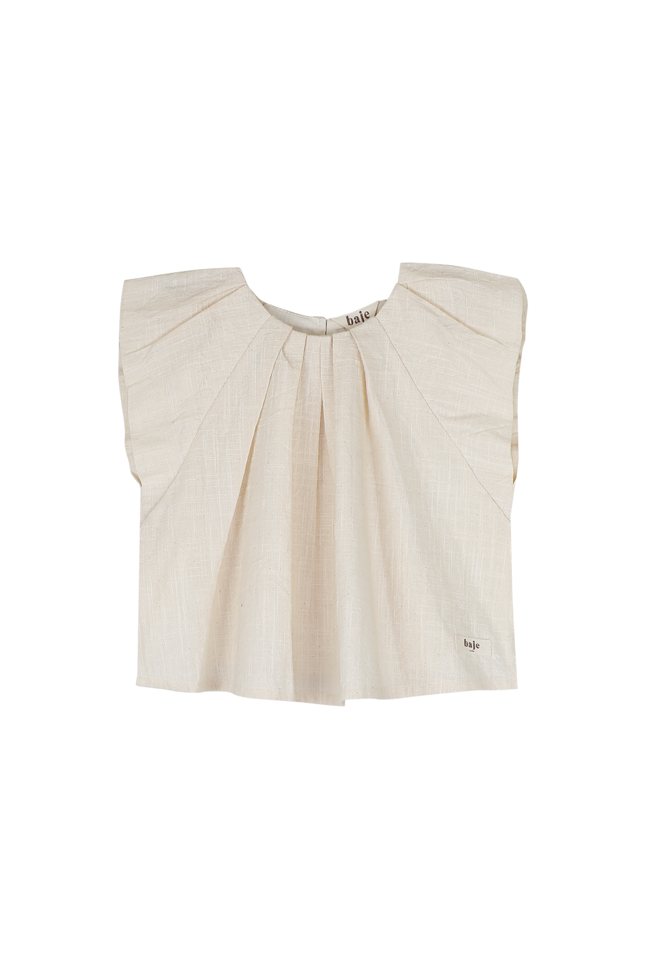 Baje Studio Moire Beige Blouse