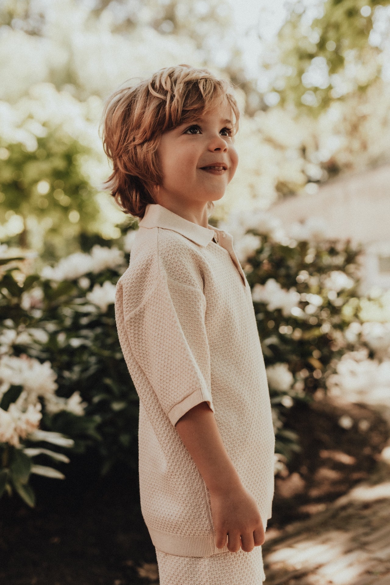 Baje Studio Fygo Polo T-shirt White Coconut