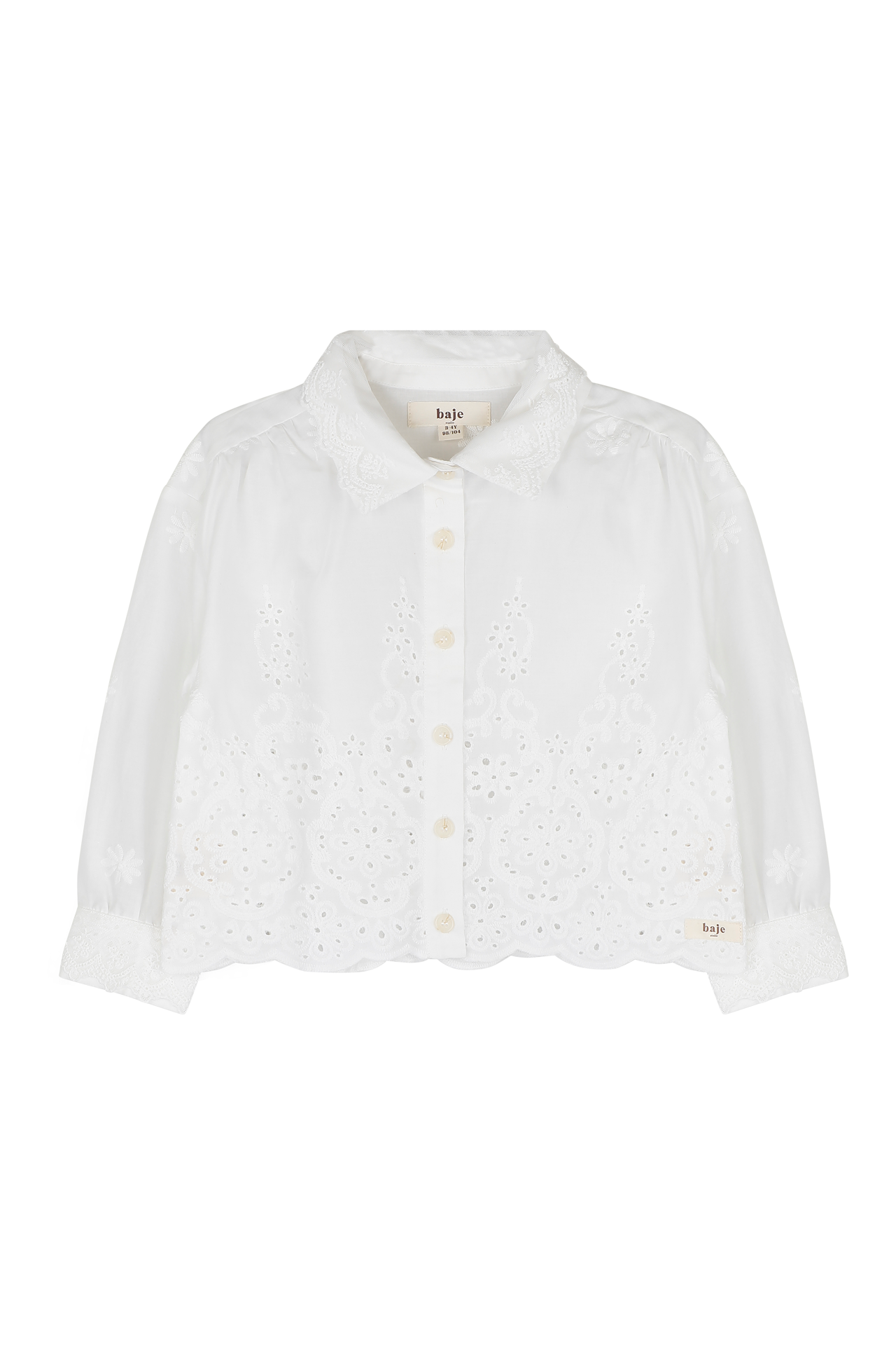 Baje Studio Liz Blouse Off White