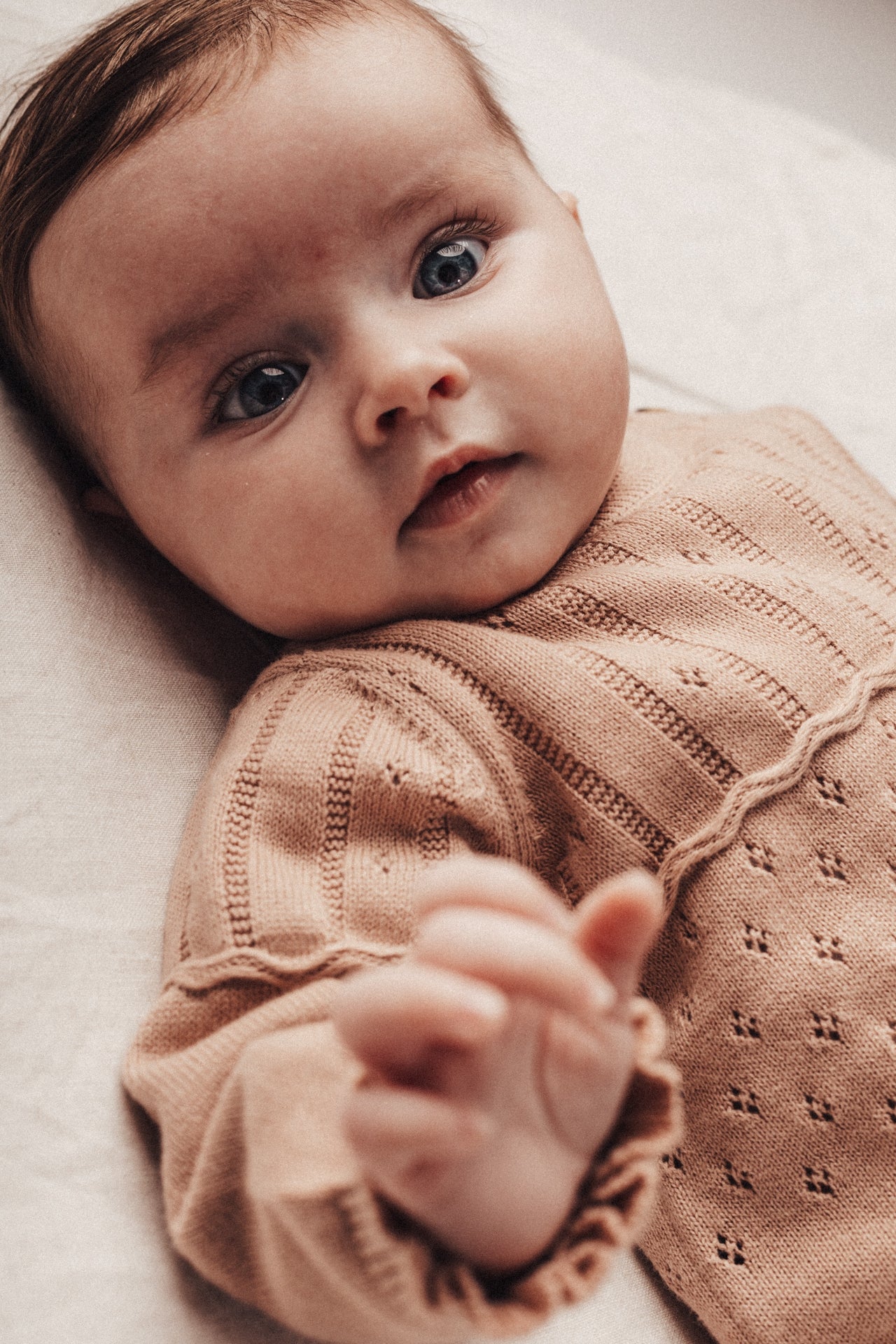 Baje Studio Larrau Baby Trui Rose Cafe