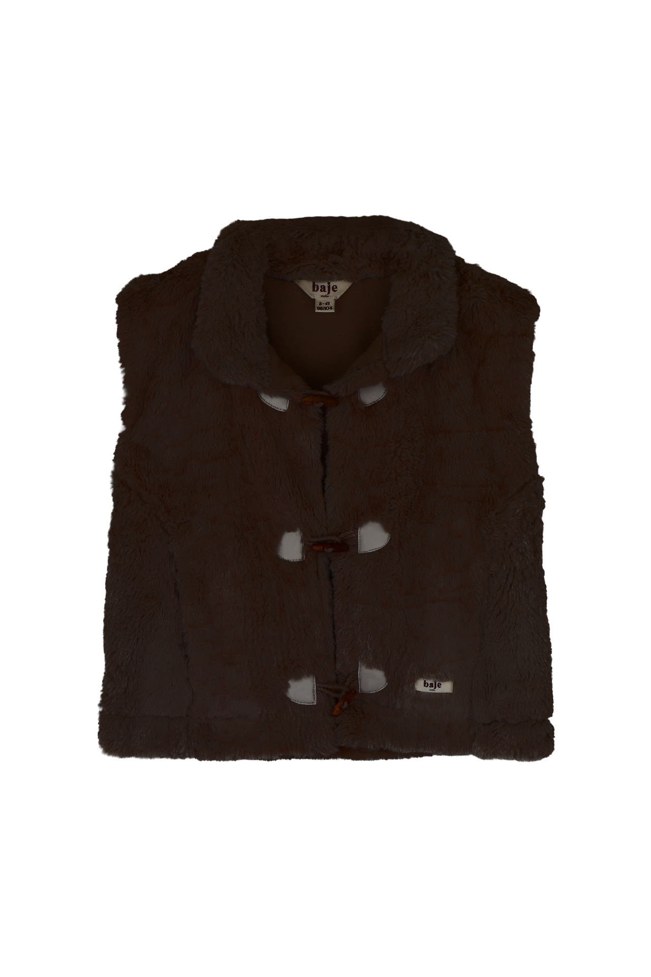 Baje Studio Meddox Gilet Brown Choco