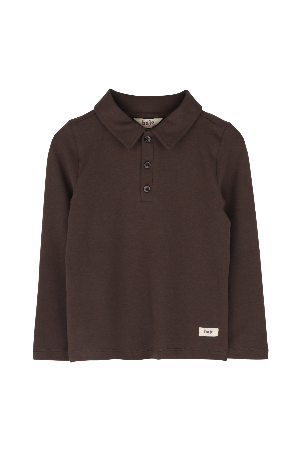 Baje Studio Nikolai Polo Shirt Brown Choco