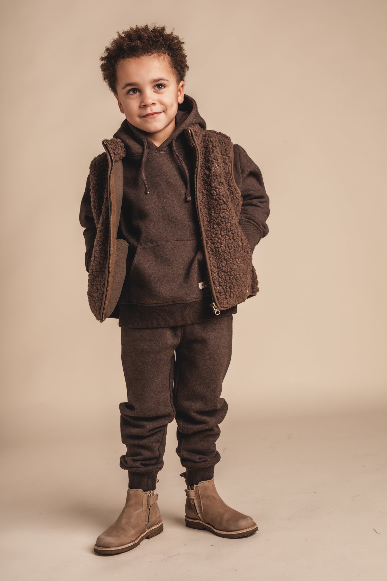 Baje Studio Moose Brown Choco Hoodie