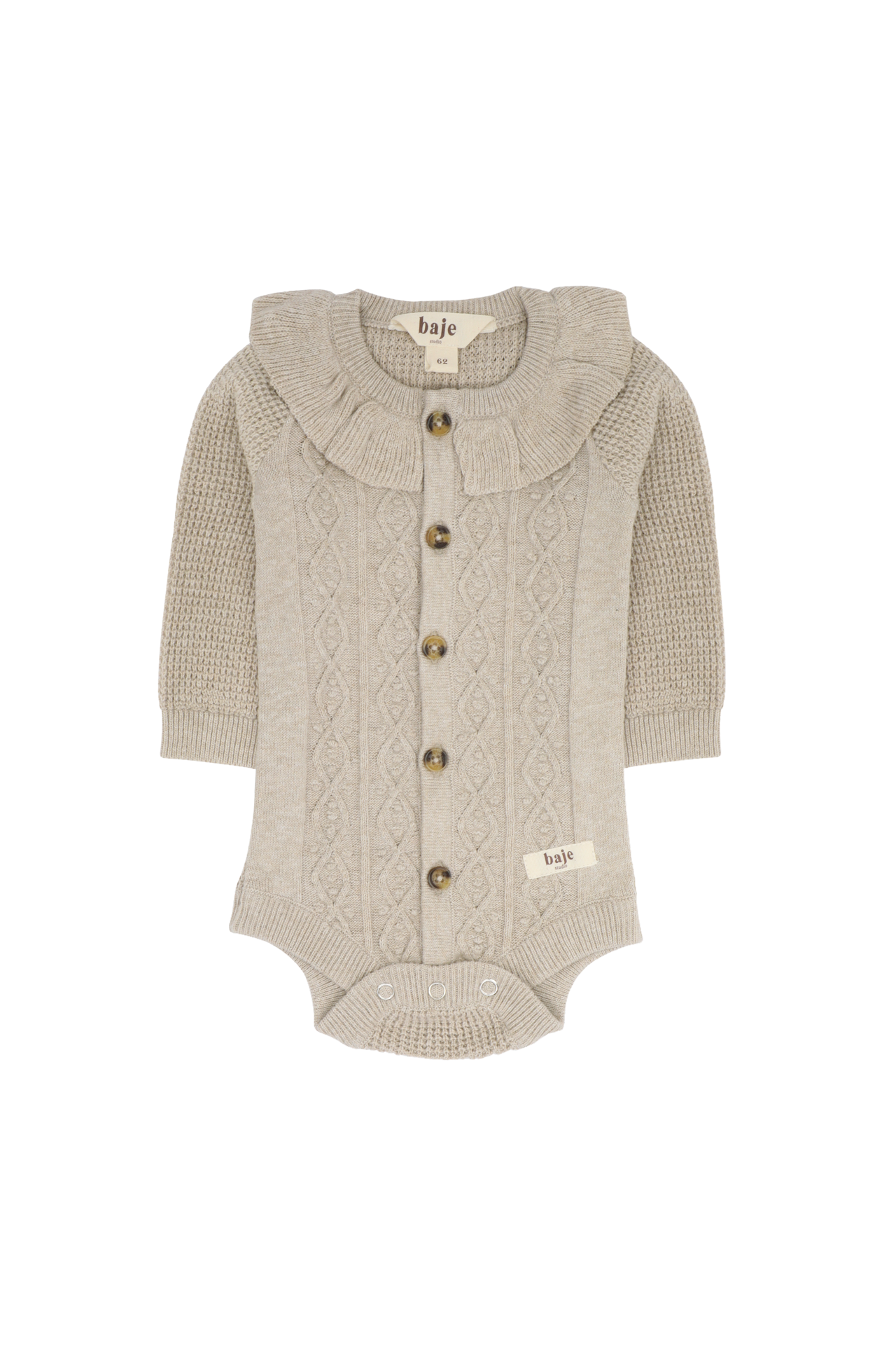 Baje Studio Baby Fien Beige Romper