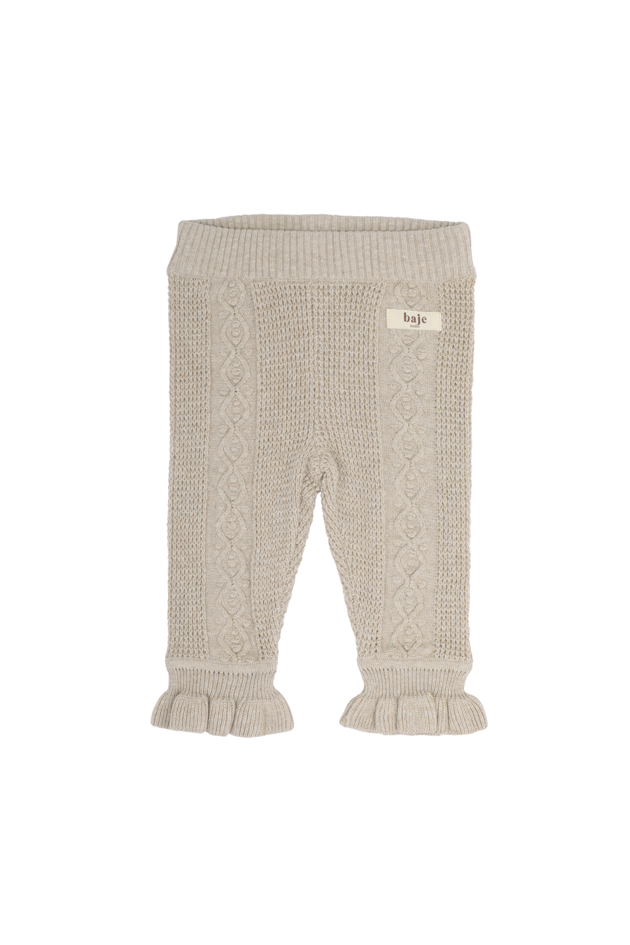 Baje Studio Mys Baby Broek Beige