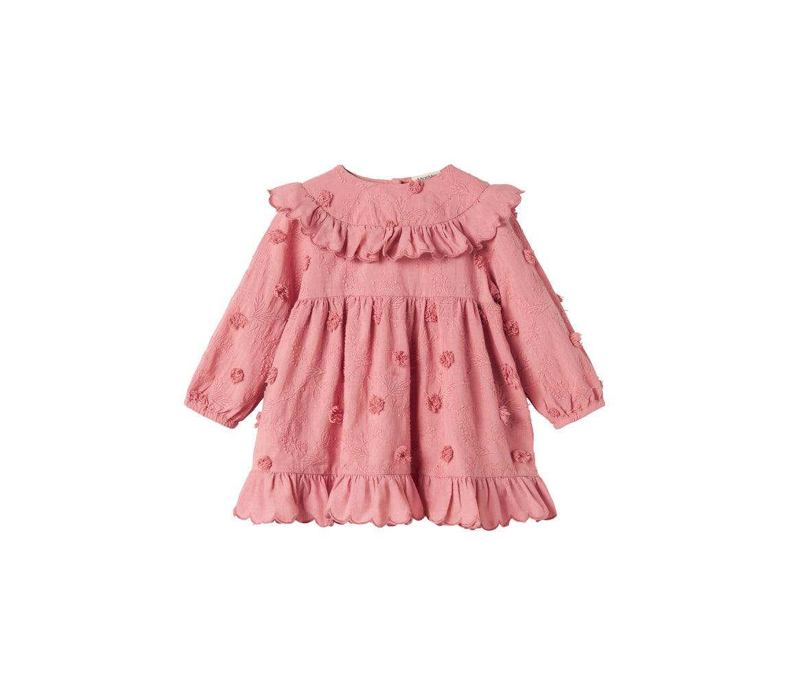 Marmar Copenhagen Dress LS Embroidery Baby