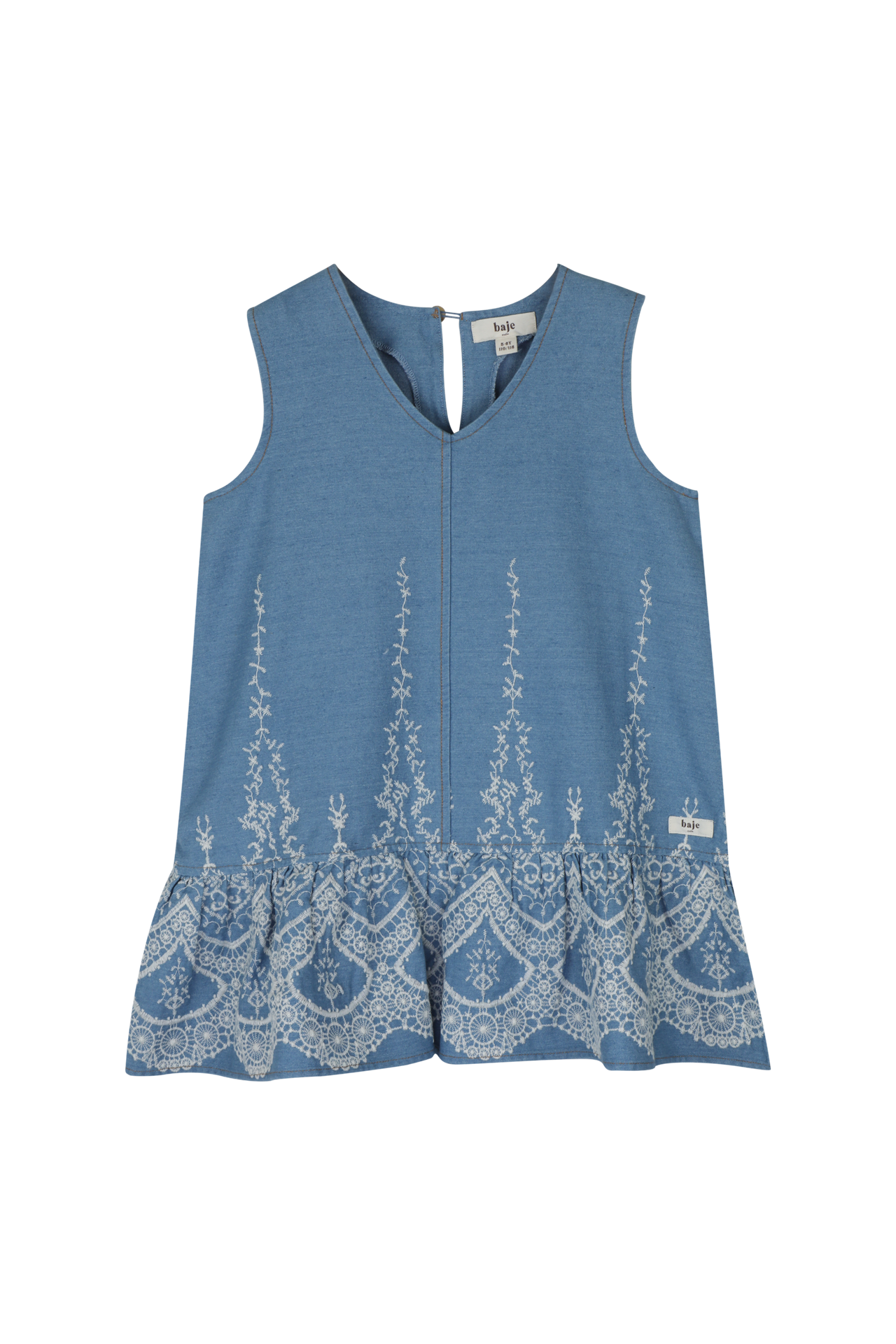 Baje Studio Saartje Blue Denim Jurk