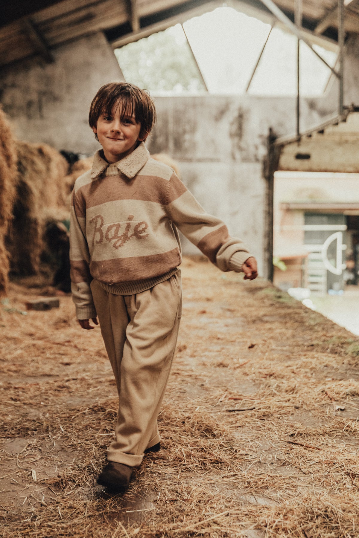 Baje Studio Miro Trui Beige