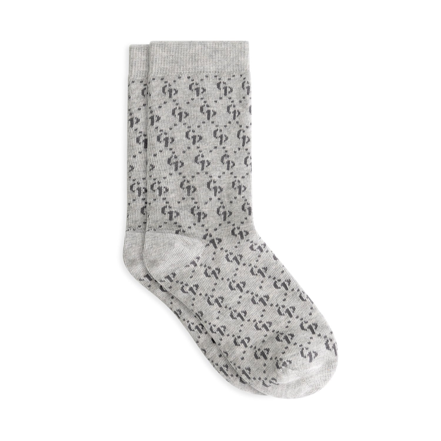Charlie Petite Gray Melange Socks Unisex