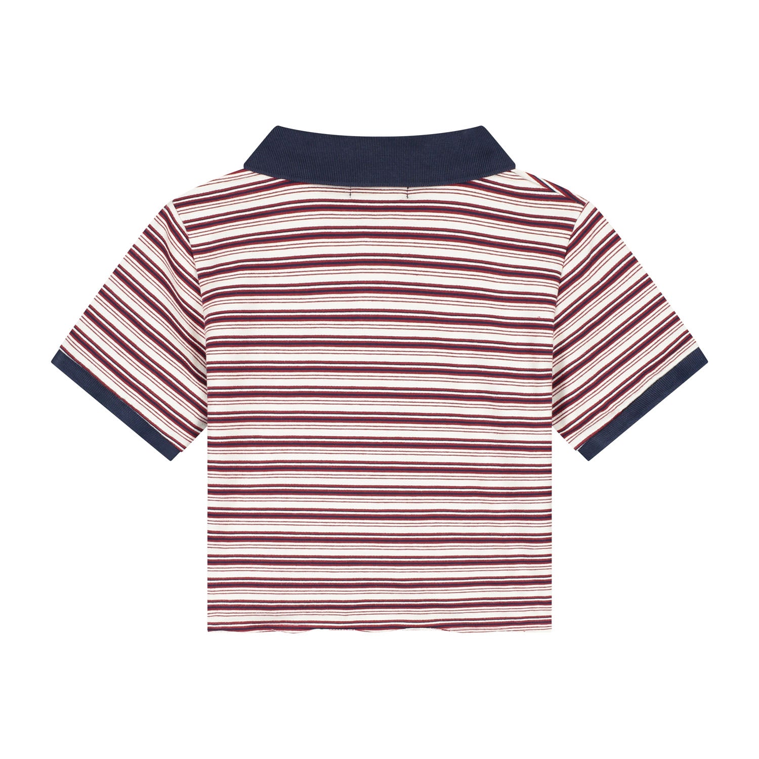 Charlie Petite Pam Cropped Polo T-shirt