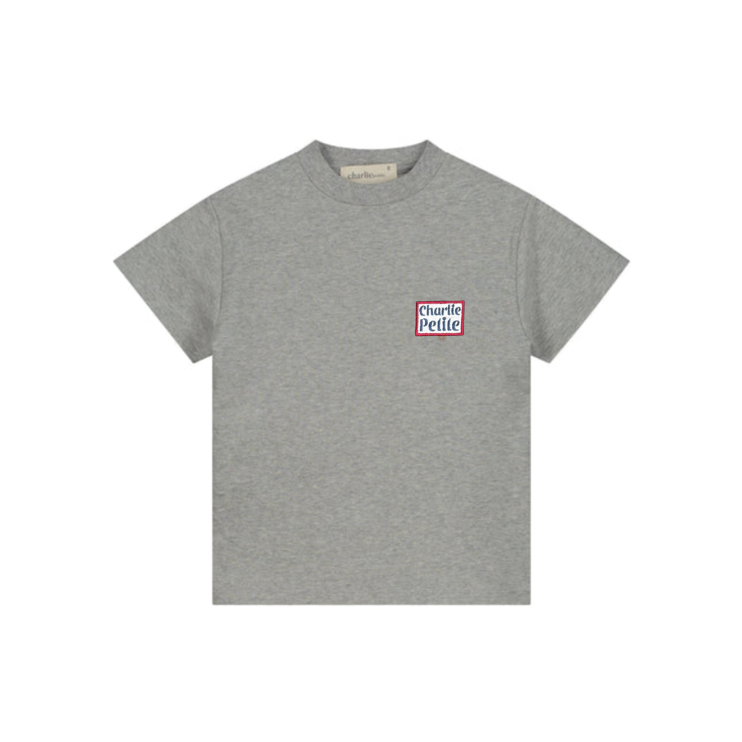 Charlie Petite Pedro T-shirt Grey Melange Unisex