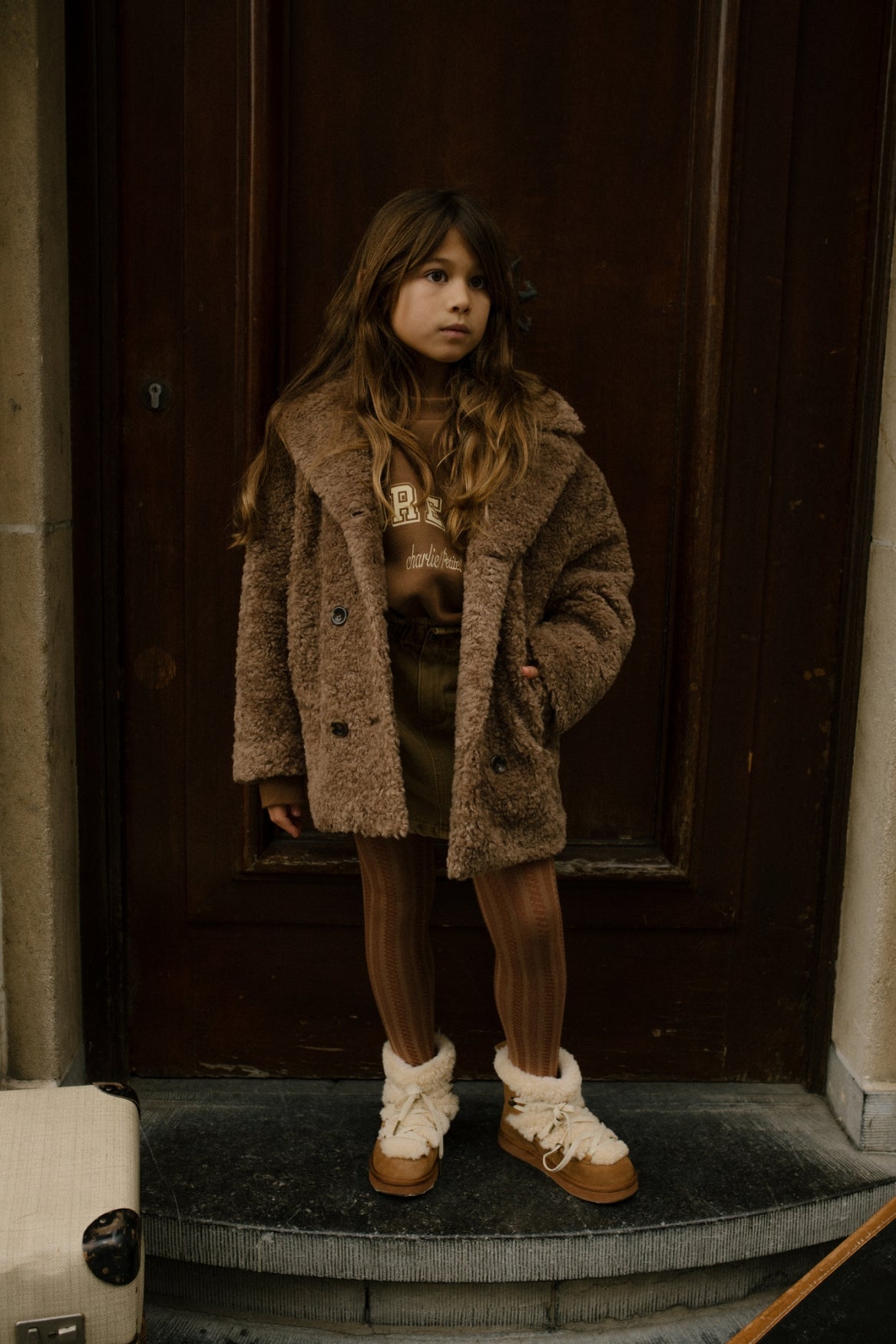 Charlie Petite Sophie Coat Brown