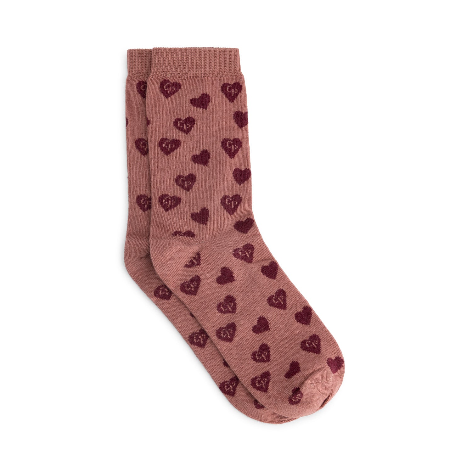 Charlie Petite Seven Sokken Pink Bordeaux
