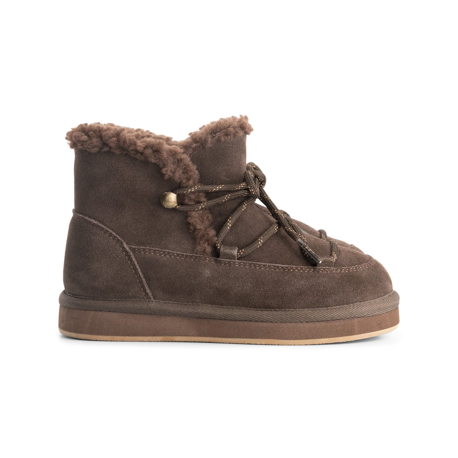 Charlie Petite Nadie Boots Dark Brown