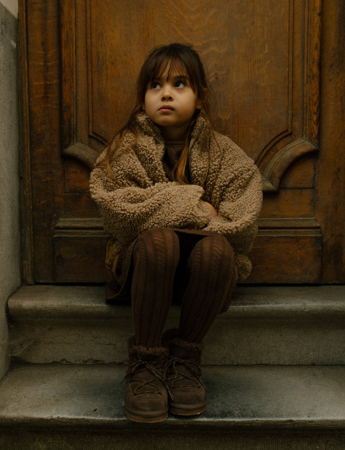 Charlie Petite Nadie Boots Dark Brown