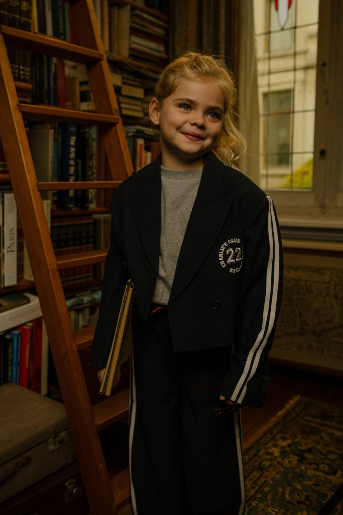 Charlie Petite Stella Blazer Navy