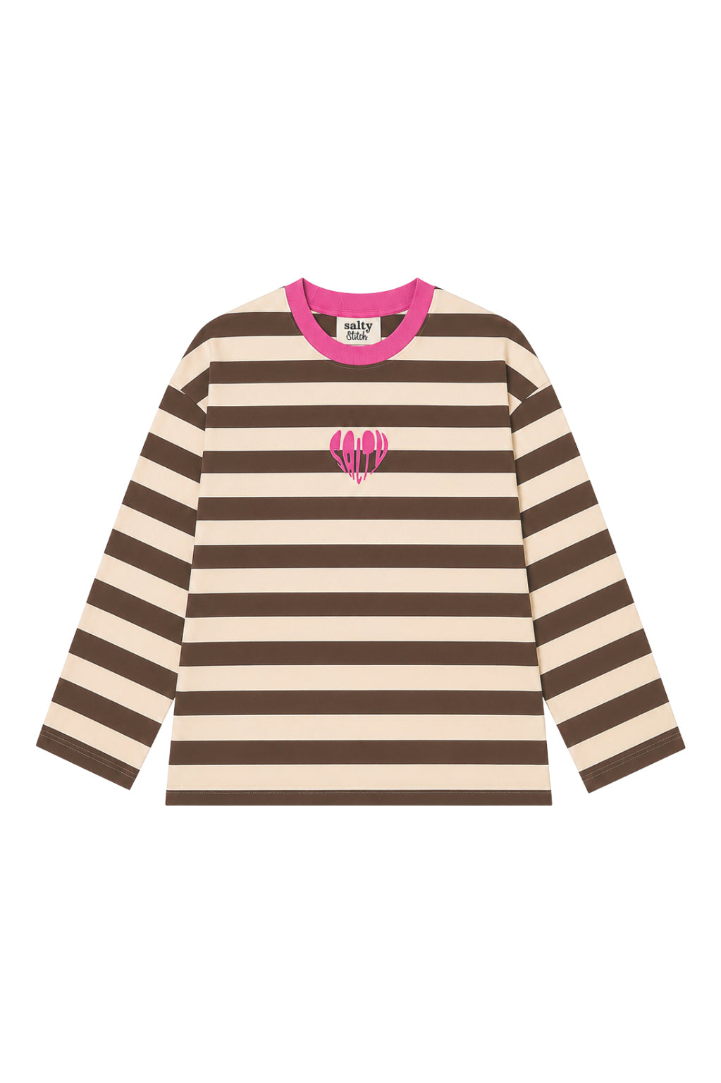 Salty Stitch Skater Tee Stripes