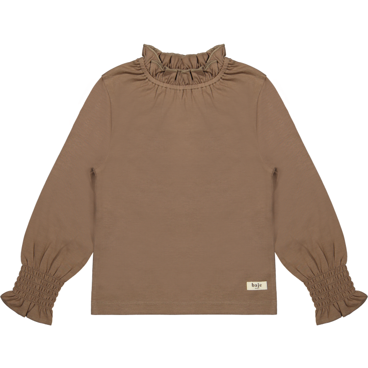 Baje Studio  Ela Brown Cacao Longsleeve Shirt