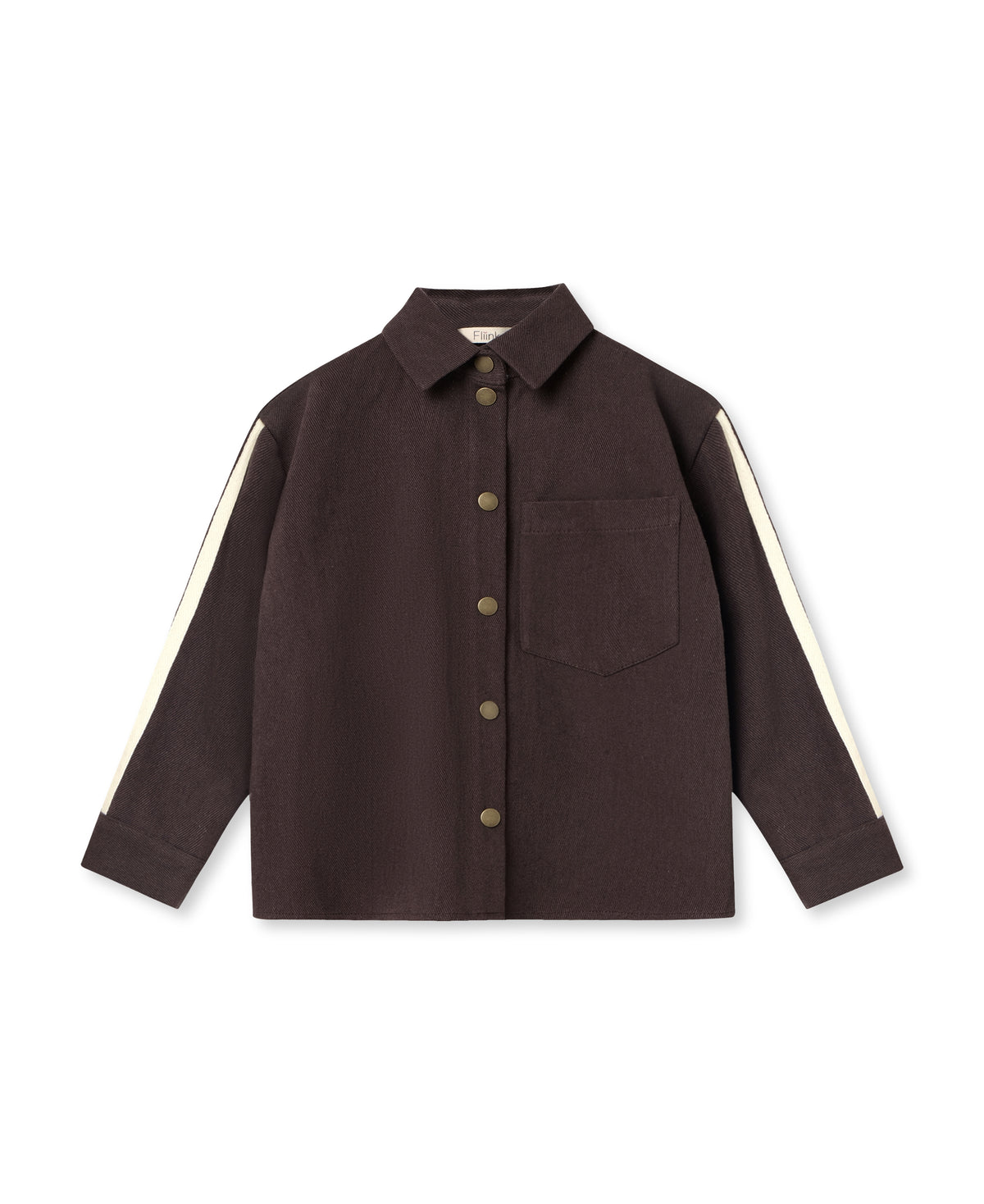 Fliink Donny Shirt Coffee Bean