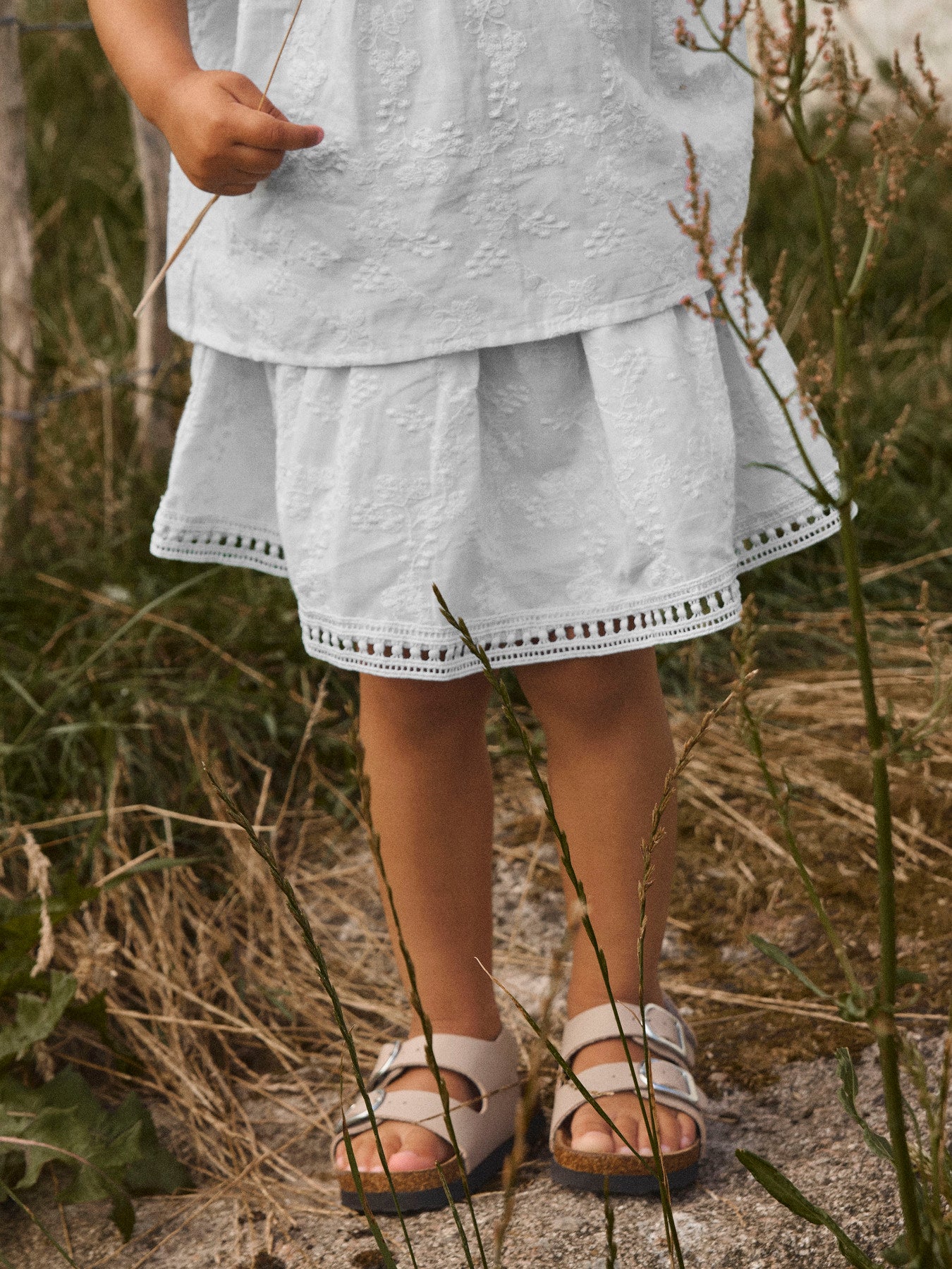 Lil Atelier Skort Blue