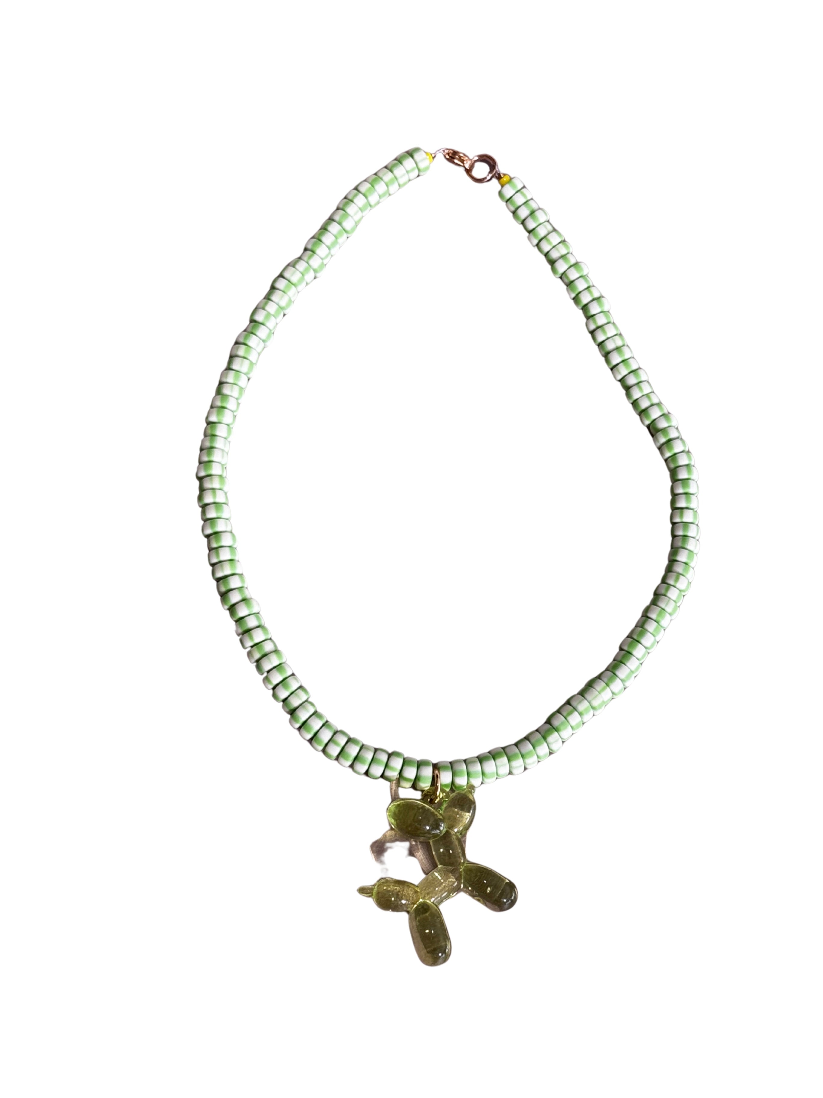Kimchi Ketting Green Dog