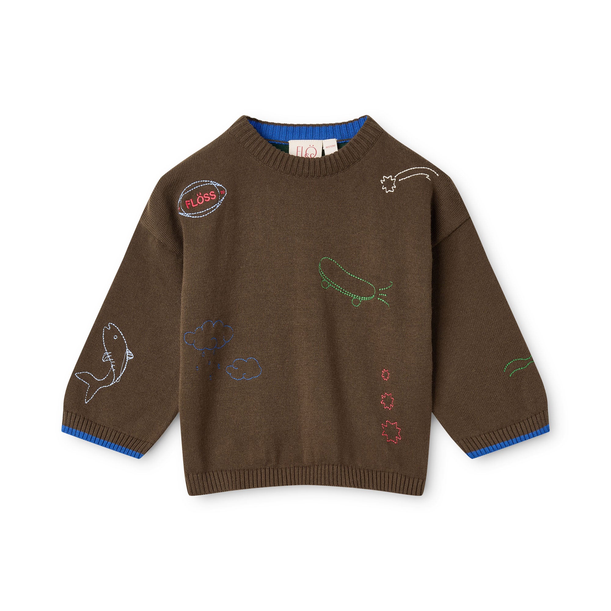 Flöss Gustav Sweater Mosswood