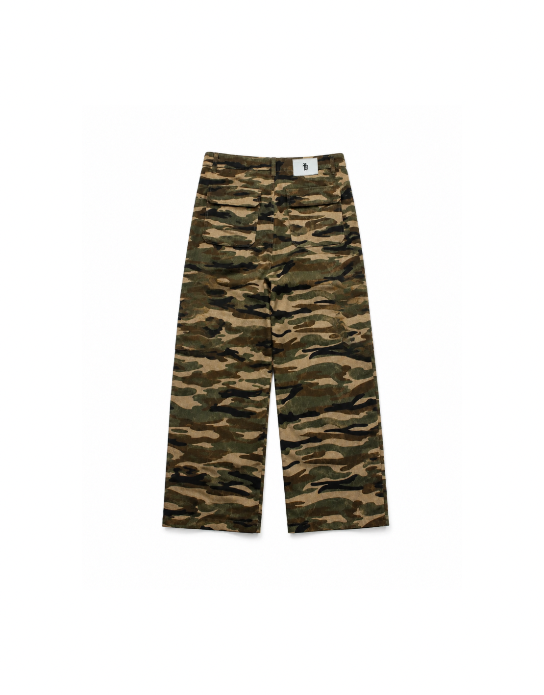 House Of Basicz Cargo Camo Pants