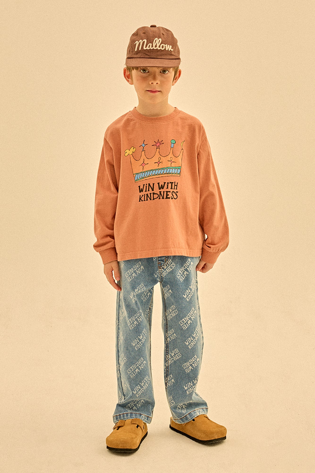 Jelly Mallow Kindness Denim Pants Unisex