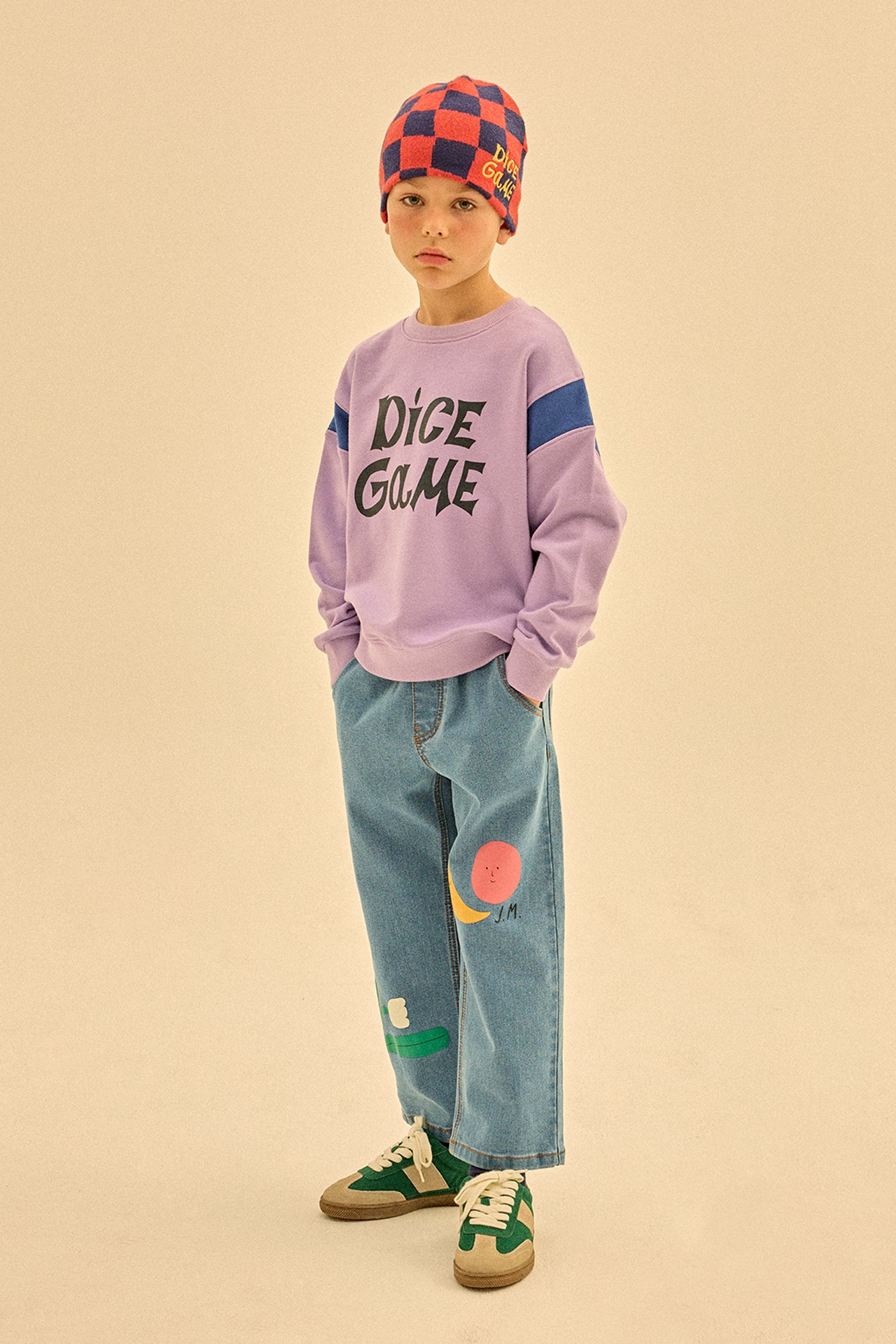 Jelly Mallow Colored Nature Denim Pants