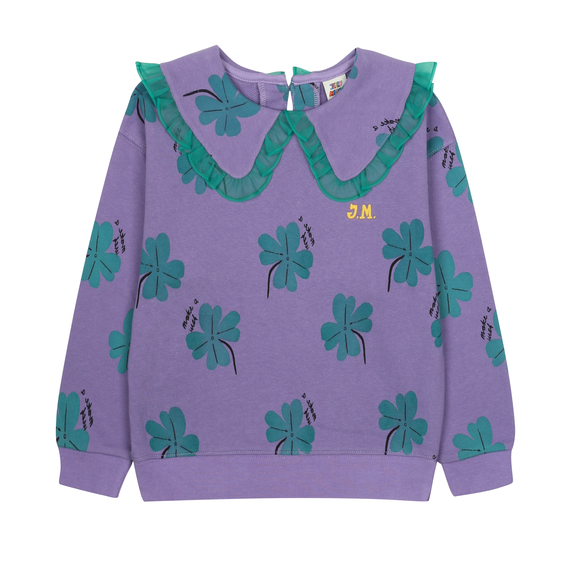 Jelly Mallow Lucky Clover Sweatshirt