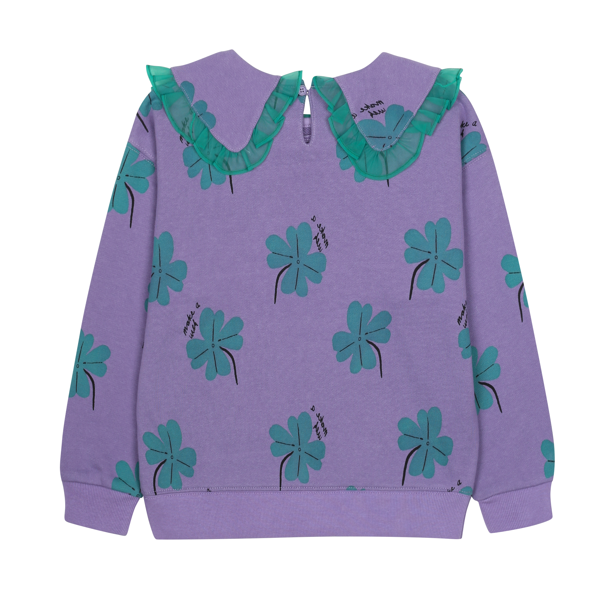 Jelly Mallow Lucky Clover Sweatshirt