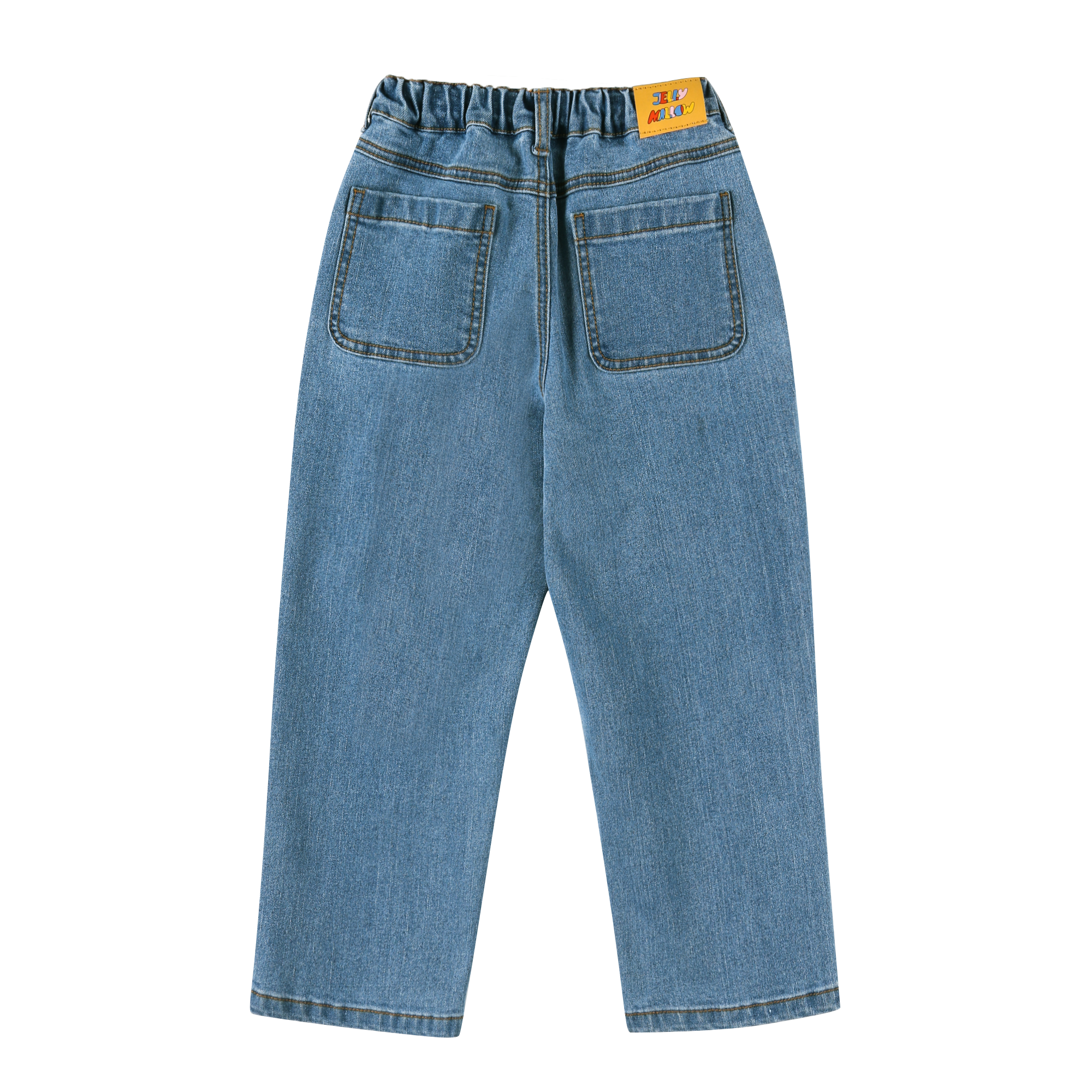 Jelly Mallow Colored Nature Denim Pants
