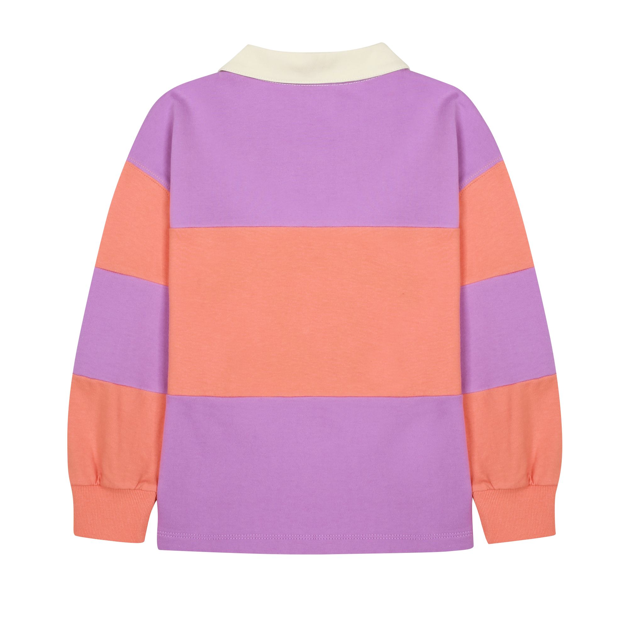 Jelly Mallow Lettering Collar Sweatshirt