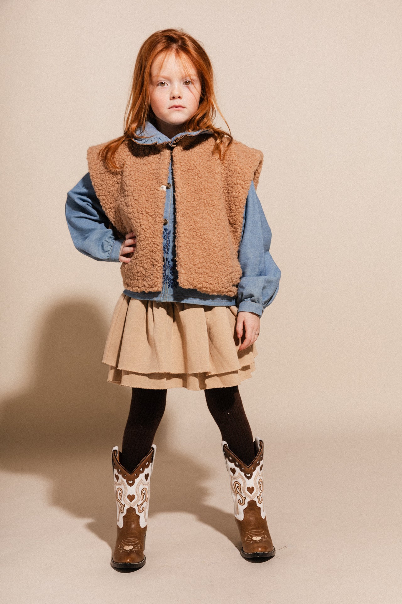 Labo De Colores Liorah Skirt Taupe