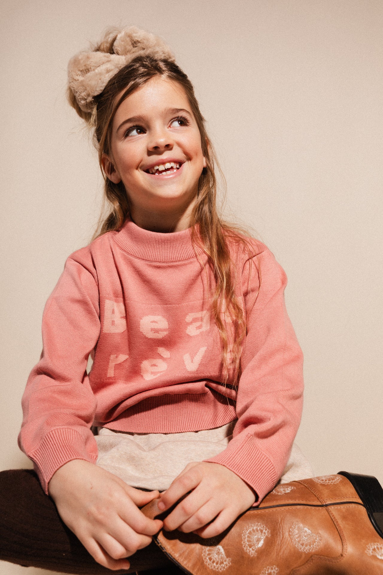 Labo De Colores Lebeau Trui Rose Salmon