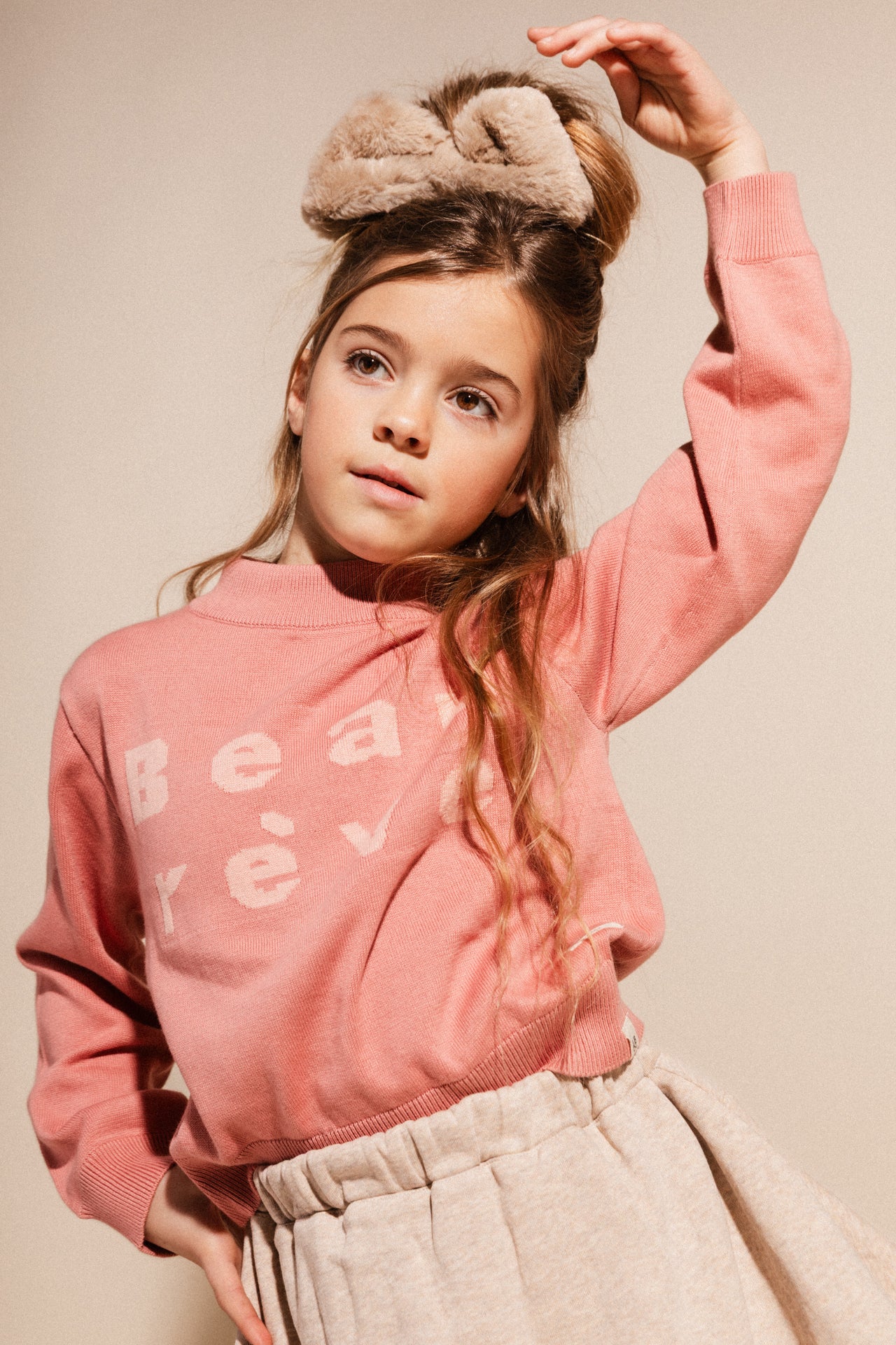 Labo De Colores Lebeau Trui Rose Salmon